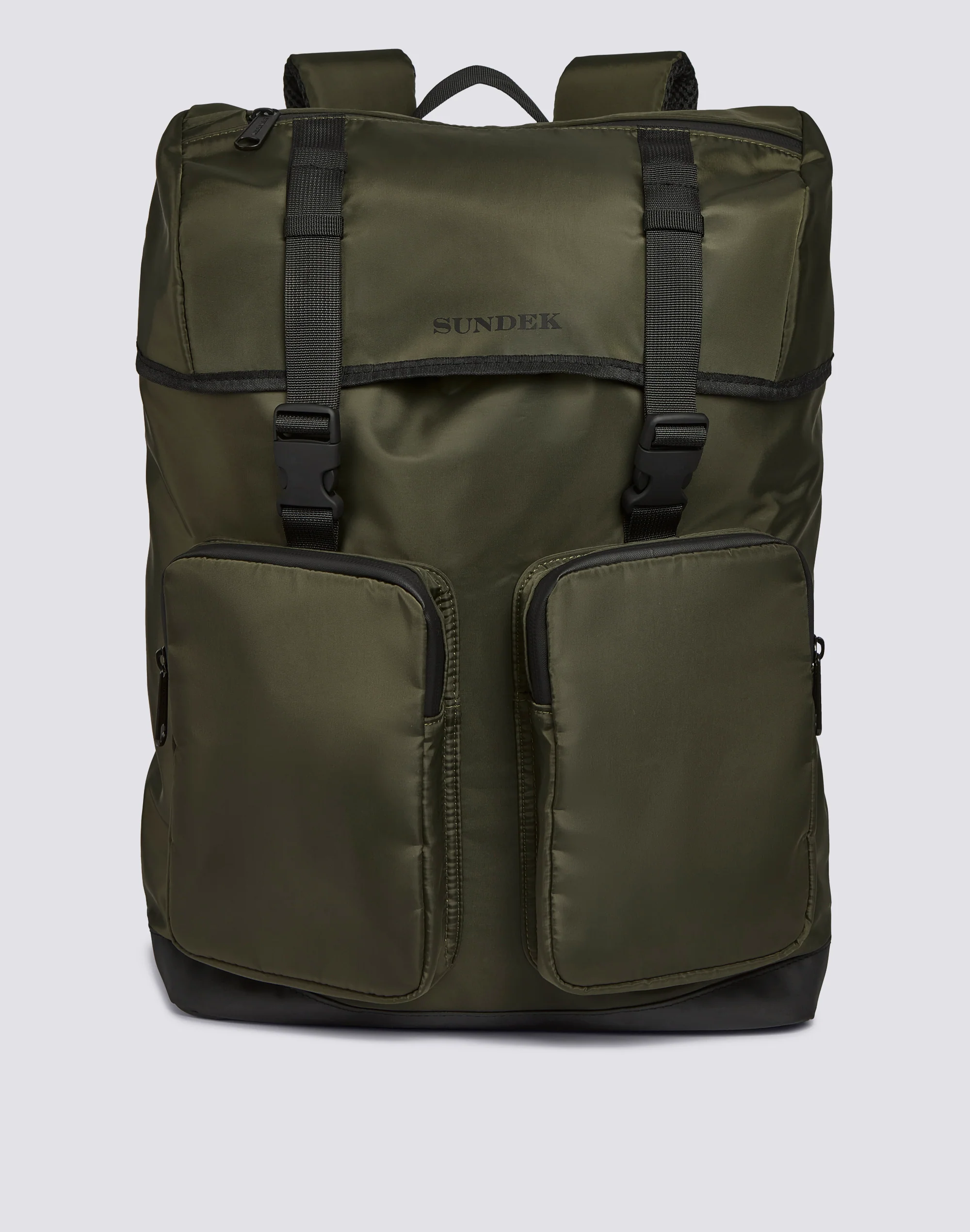 ZAINO IN NYLON SHINY CON TASCHE CARGO