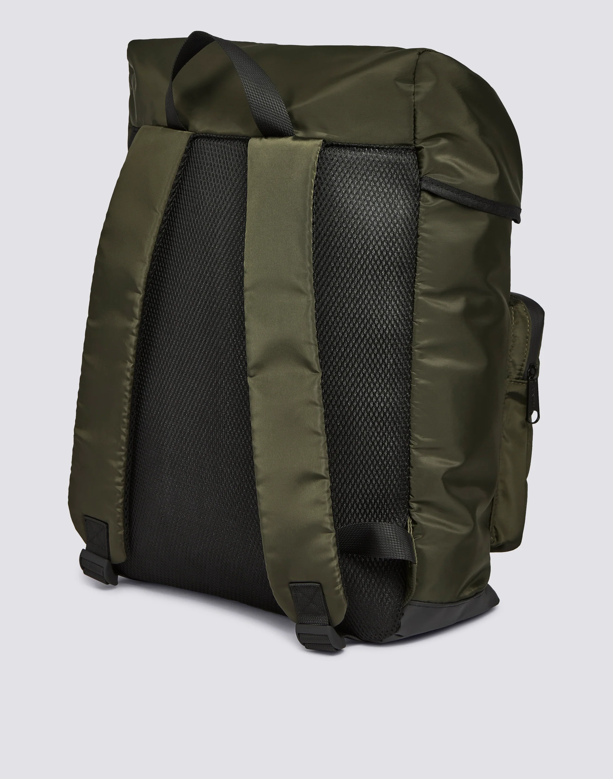 ZAINO IN NYLON SHINY CON TASCHE CARGO - Image 2