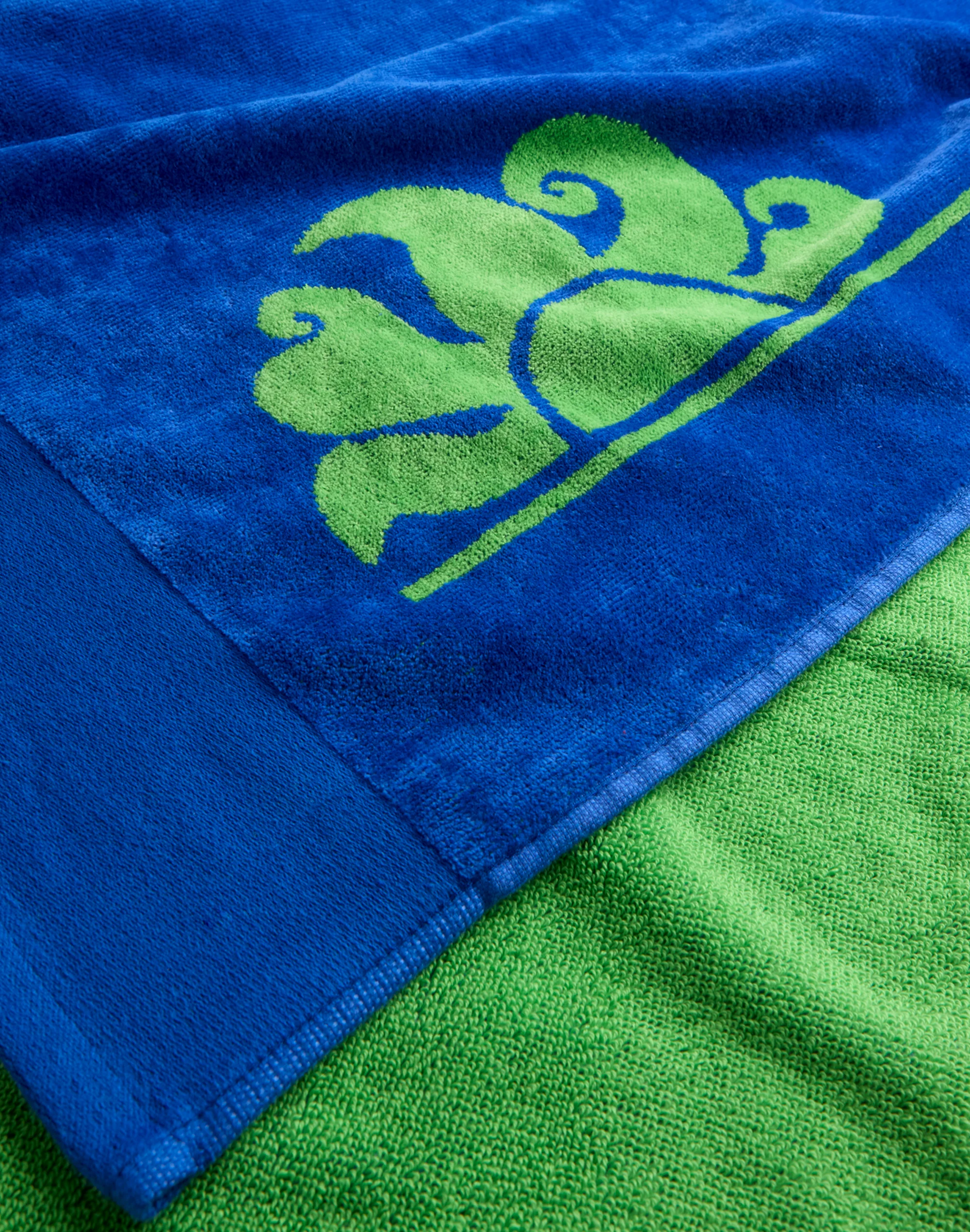 ICON - TELO MARE JACQUARD CON LOGO ICONICO - Image 2
