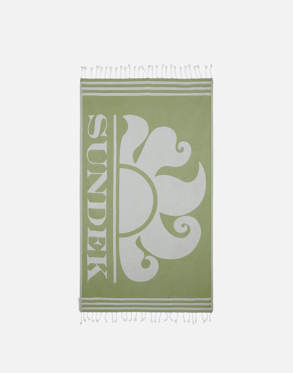 TELO MARE FOUTA JACQUARD CON LOGO