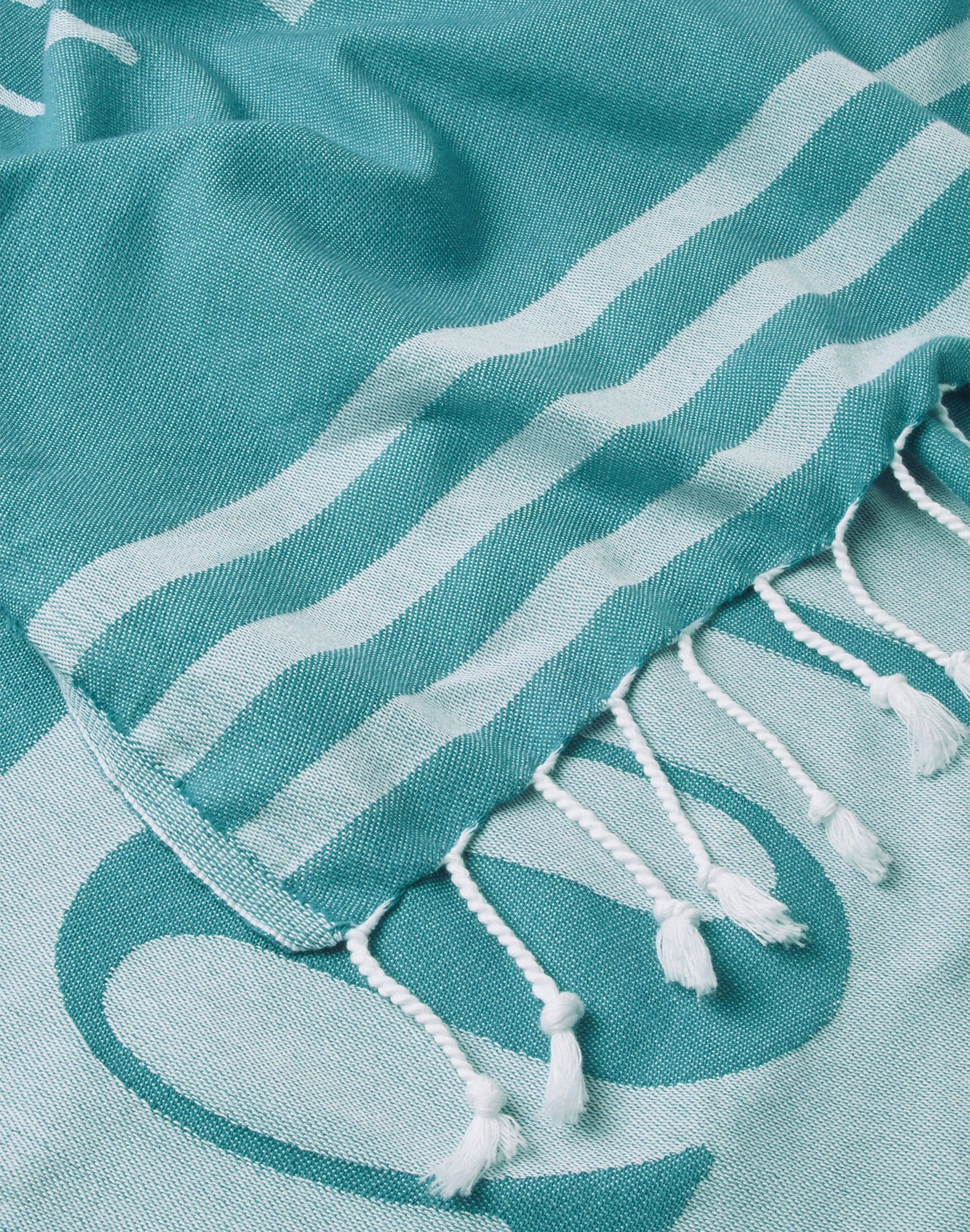 TELO MARE FOUTA JACQUARD CON LOGO - Image 2