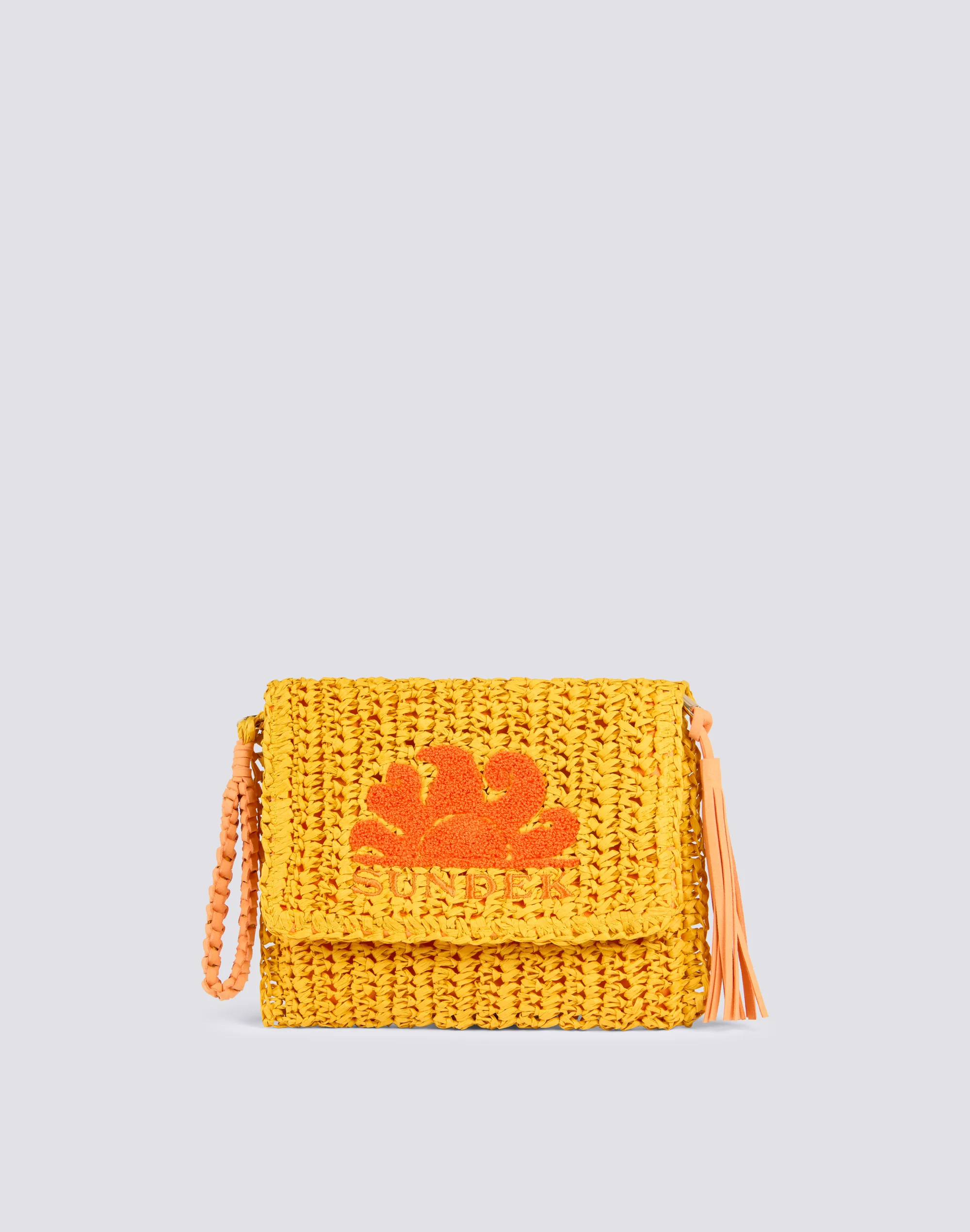 GABI - POCHETTE IN PAPER STRAW