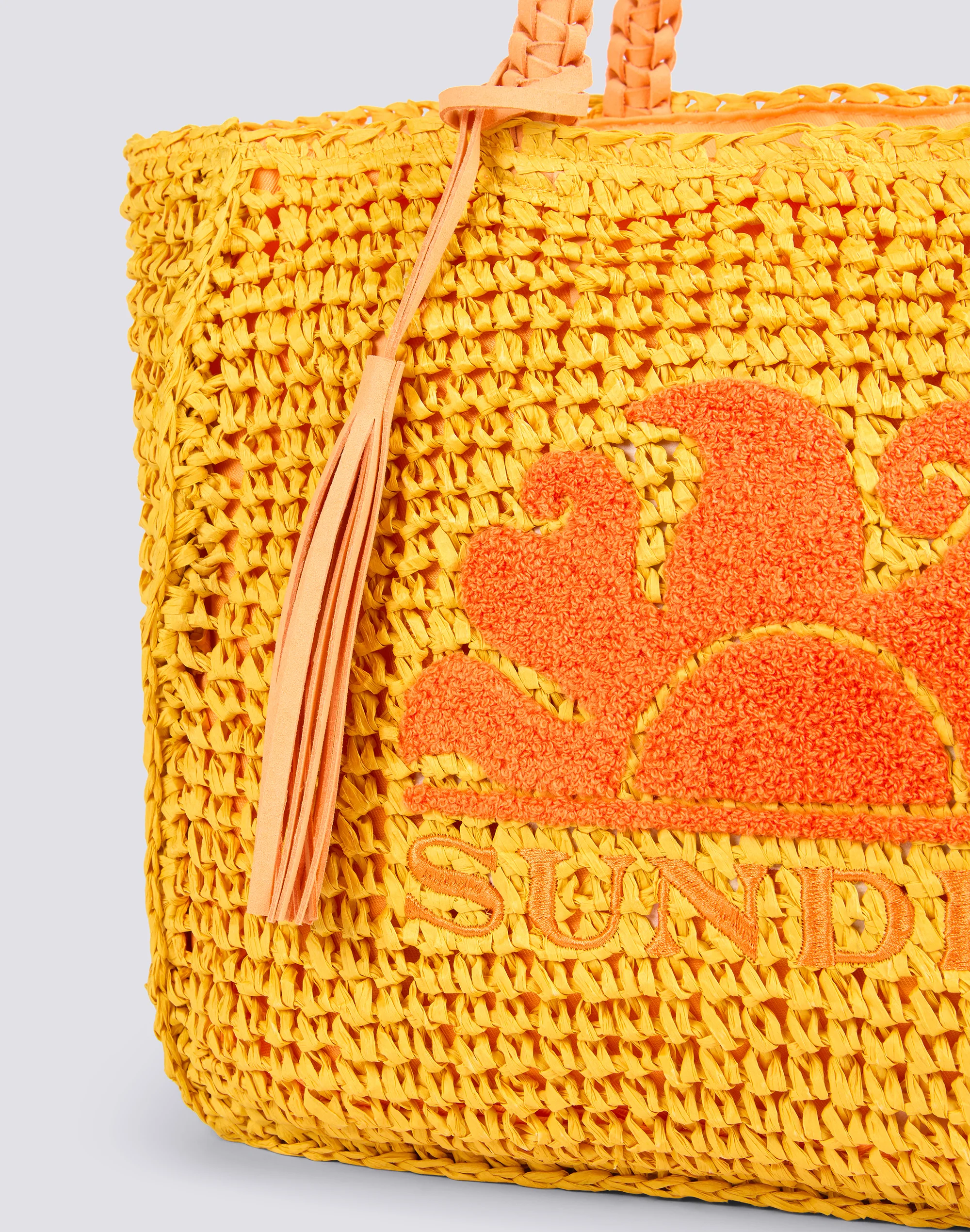 WINA - SHOPPING BAG IN PAPER STRAW - Image 3