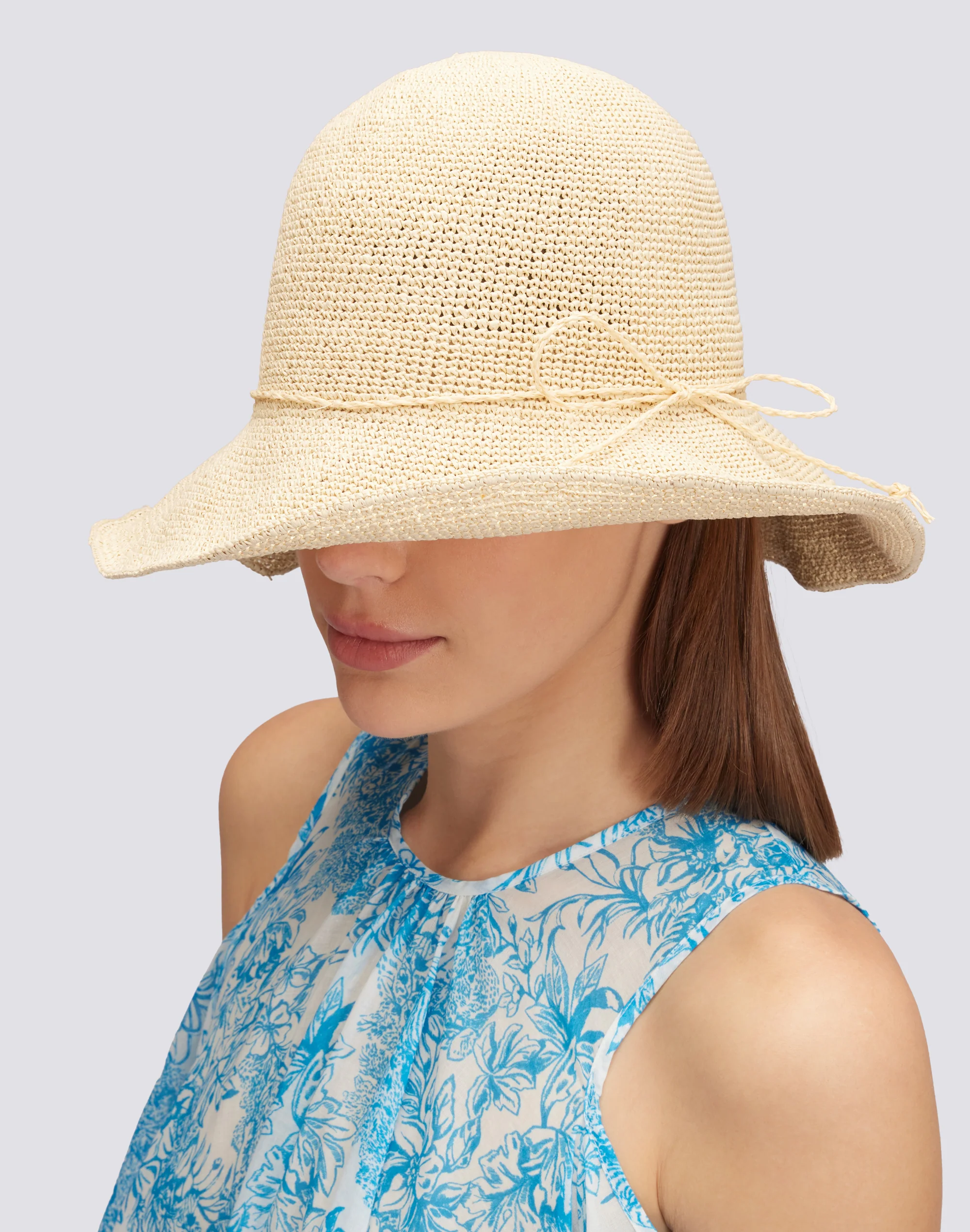 CAPPELLO ALLA PESCATORA CON FIOCCO - Image 2