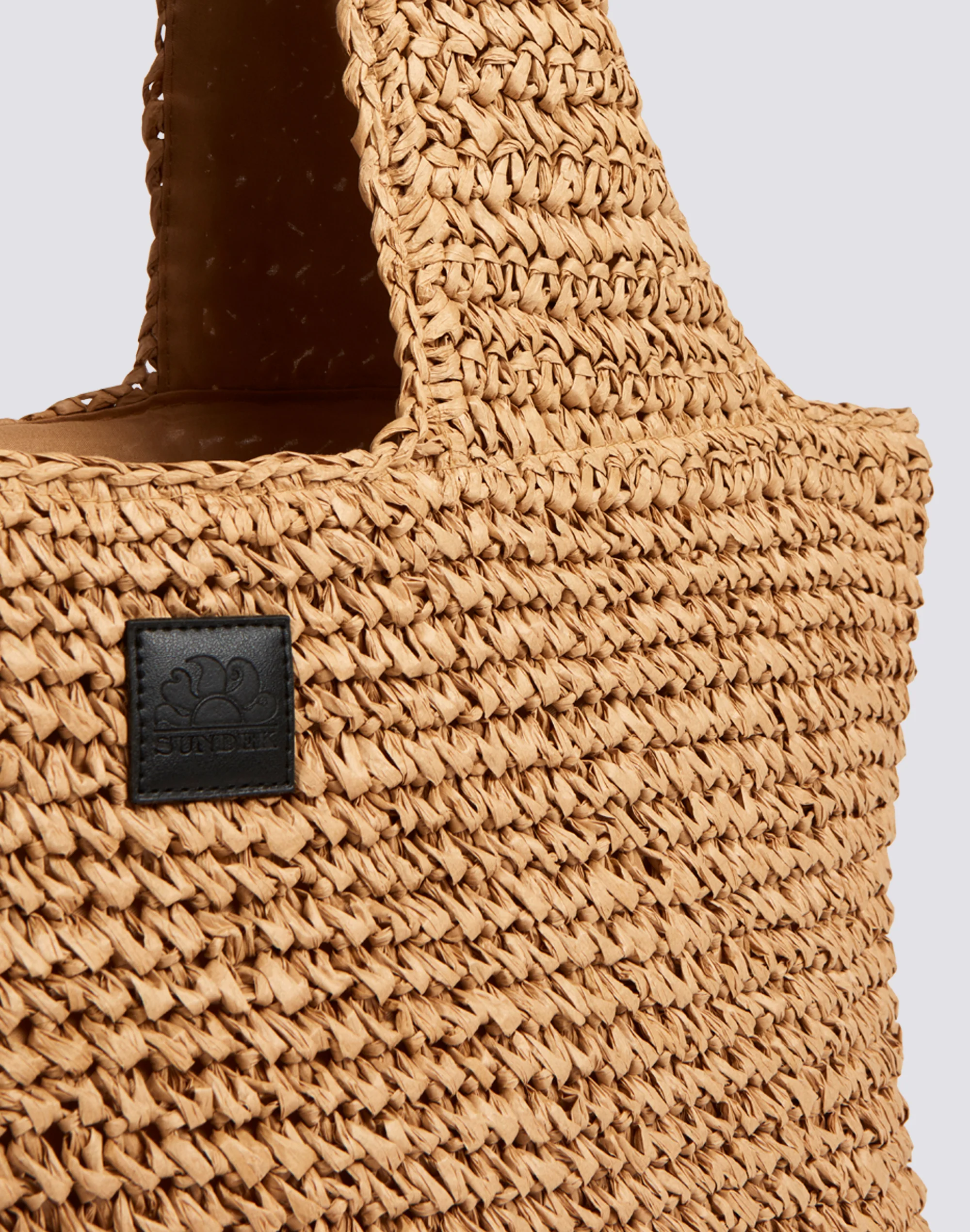 MAXI BAG IN PAPER STRAW INTRECCIATA - Image 3
