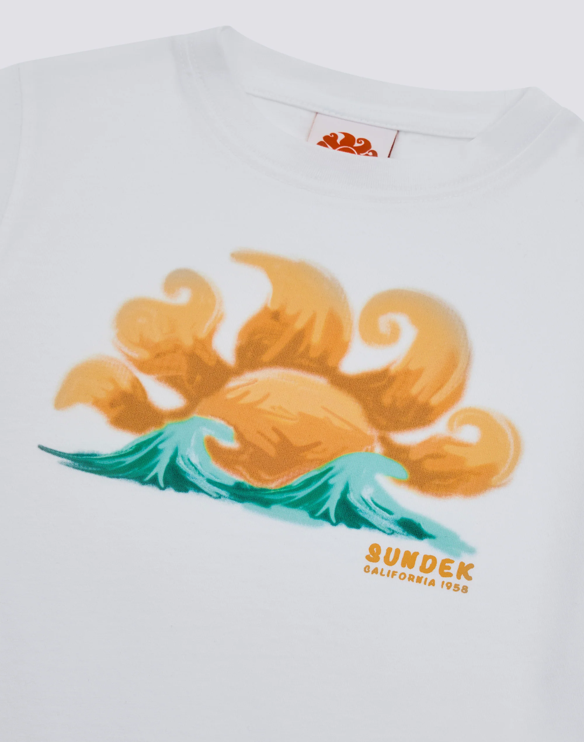 T-SHIRT BAMBINO A MANICA CORTA STAMPA SOLE - Image 3