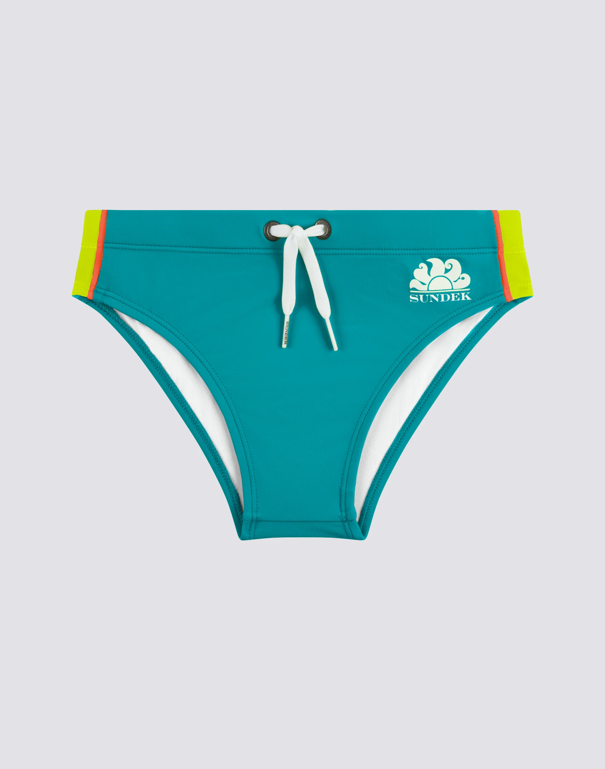 SLIP MARE BAMBINO CON DETTAGLI ARCOBALENO SUI LATI