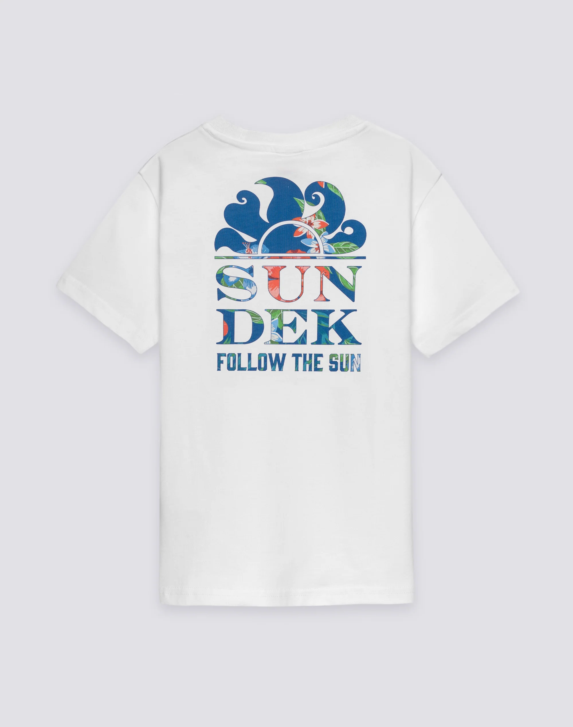 T-SHIRT BAMBINO A MANICA CORTA STAMPA POSTERIORE ISLAND BLISS