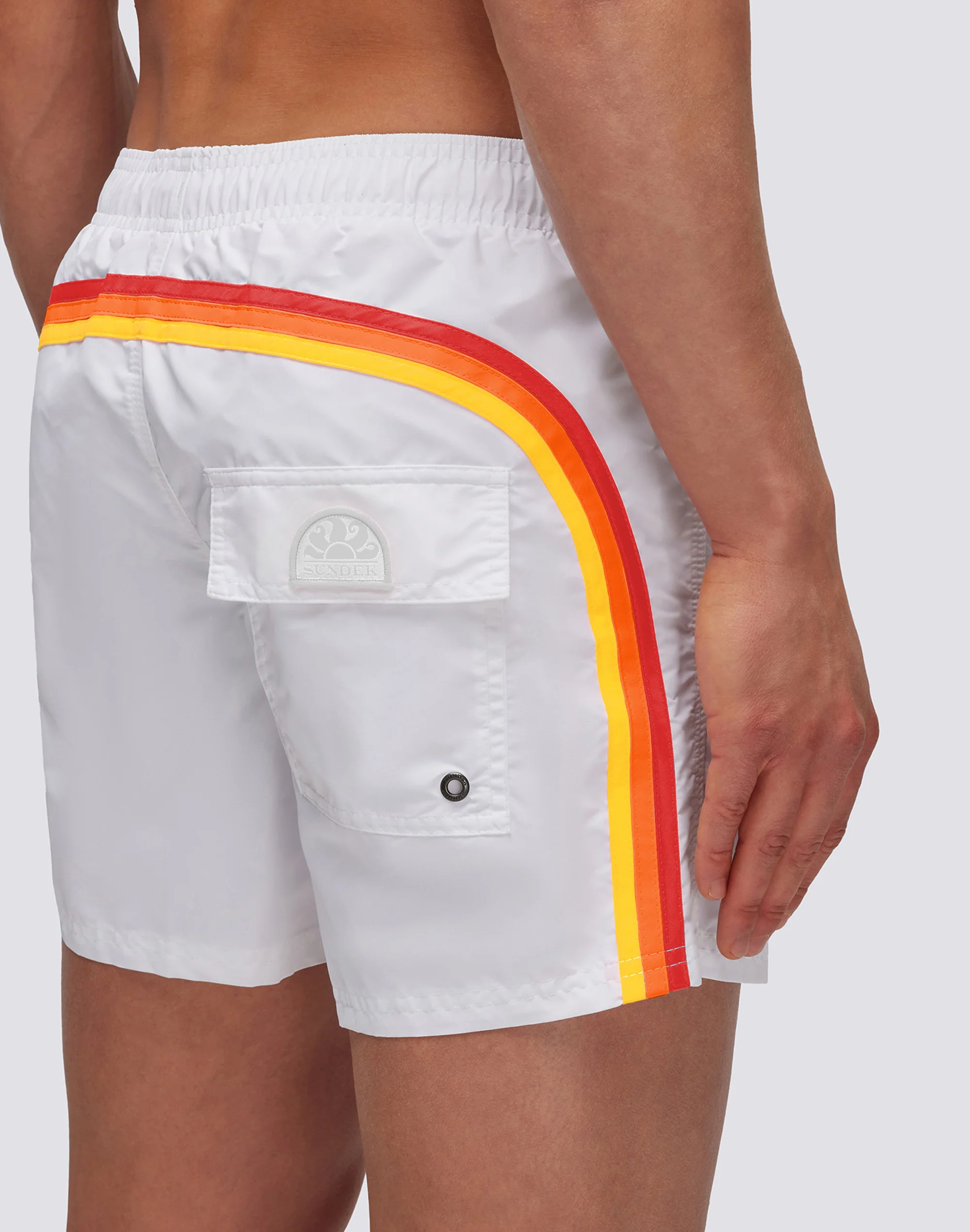 COSTUME DA BAGNO CORTO VITA ELASTICATA ICONIC TAFFETA DOUBLE LAYER - Image 3