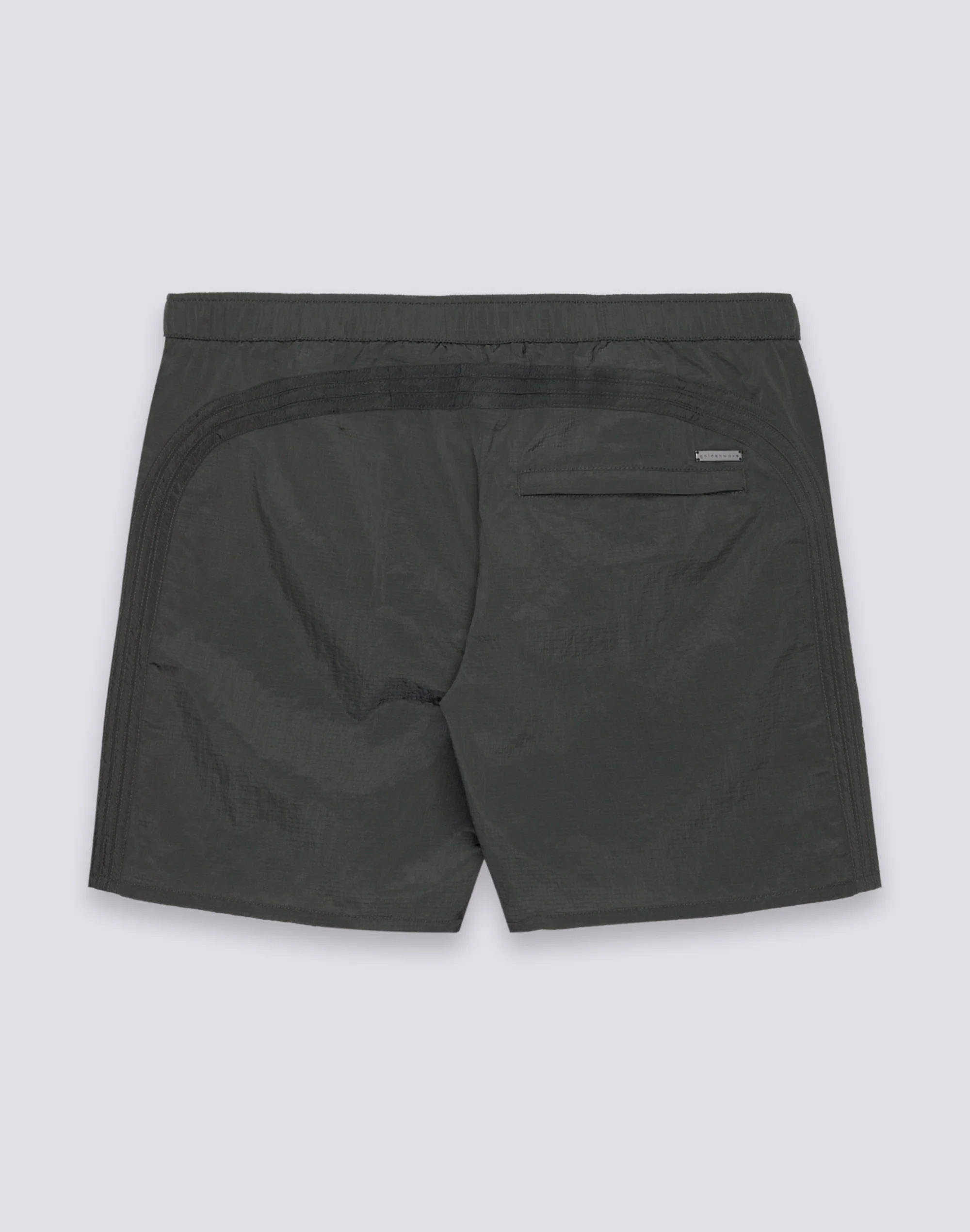 COSTUME DA BAGNO UOMO LUNGO GOLDENWAVE CON VITA SEMI ELASTICATA IN NYLON RIPSTOP