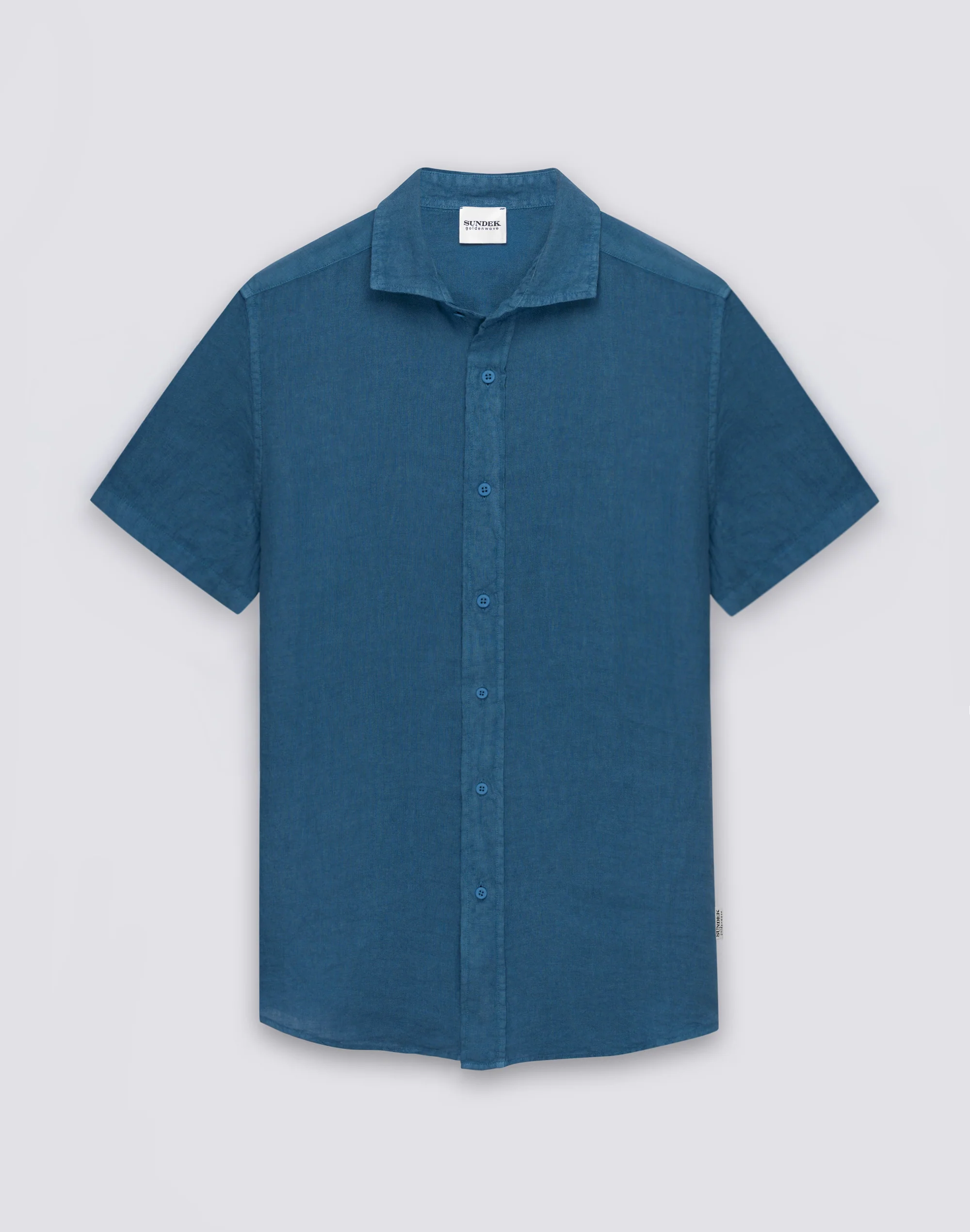 CAMICIA UOMO IN LINO A MEZZE MANICHE