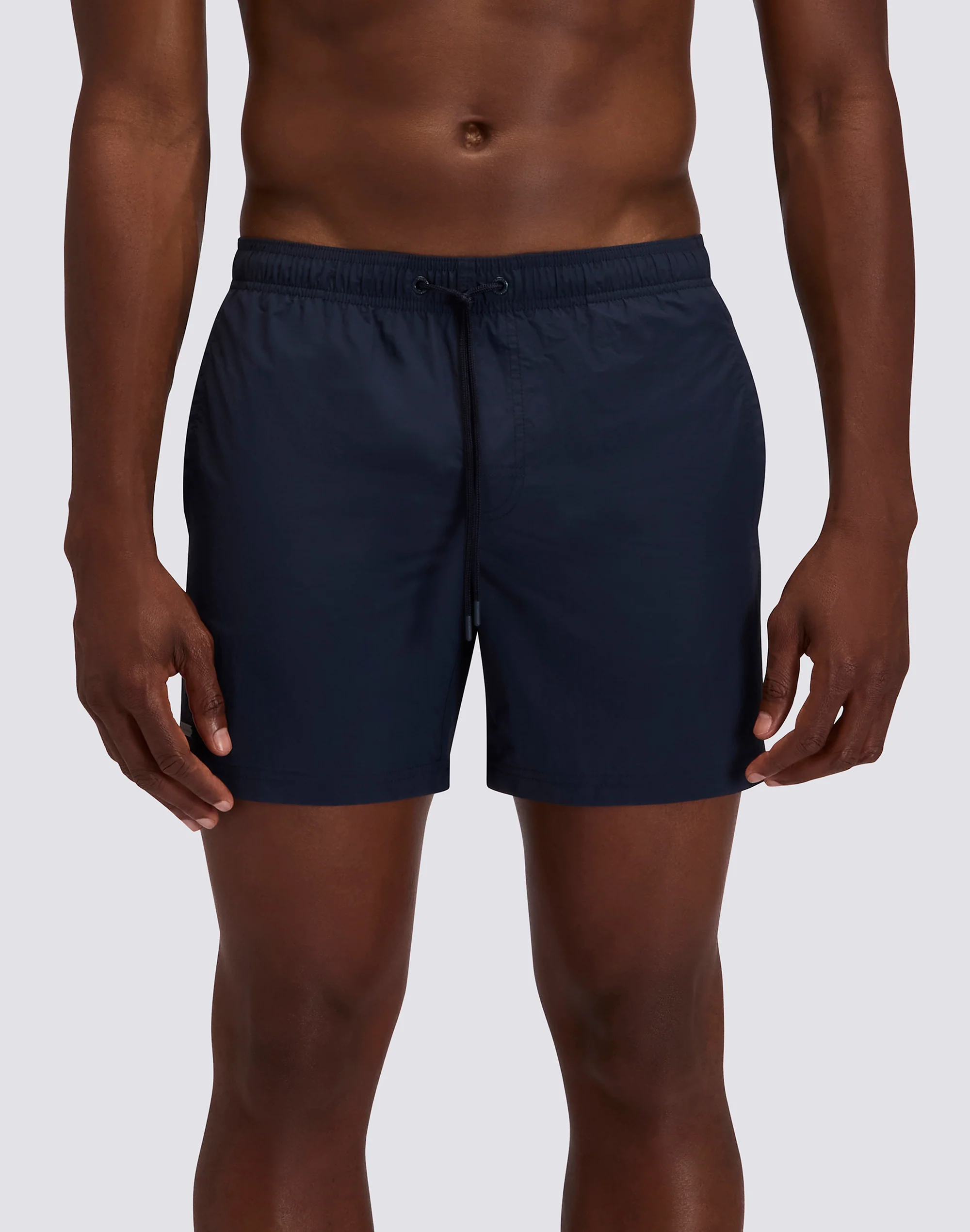 COSTUME DA BAGNO UOMO CORTO VITA ELASTICATA GOLDENWAVE TINTA UNITA NYLON TASLAN COTTON TOUCH - Image 2