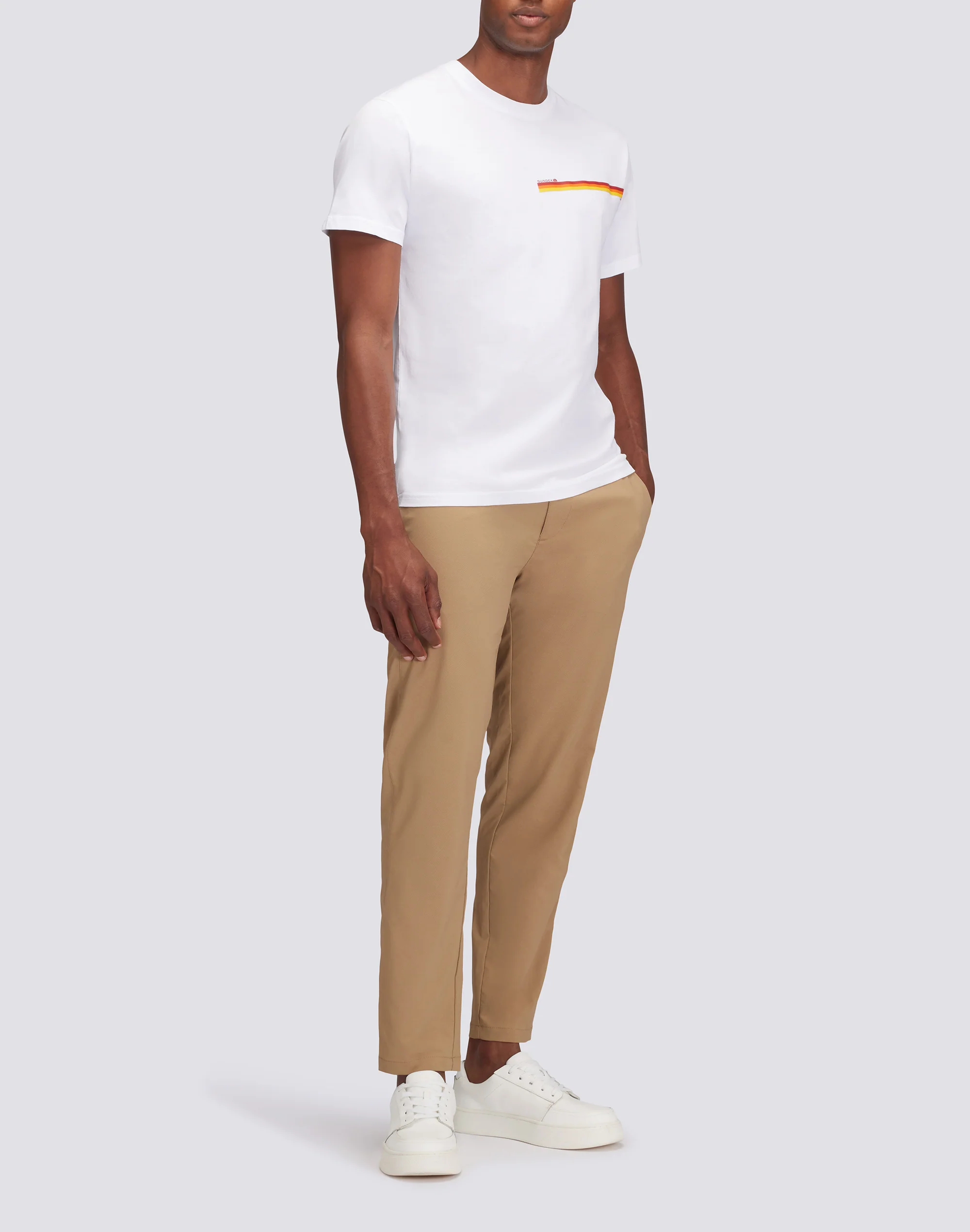 PANTALONI SEMI ELASTICI IN TESSUTO QUICK-DRY - Image 4