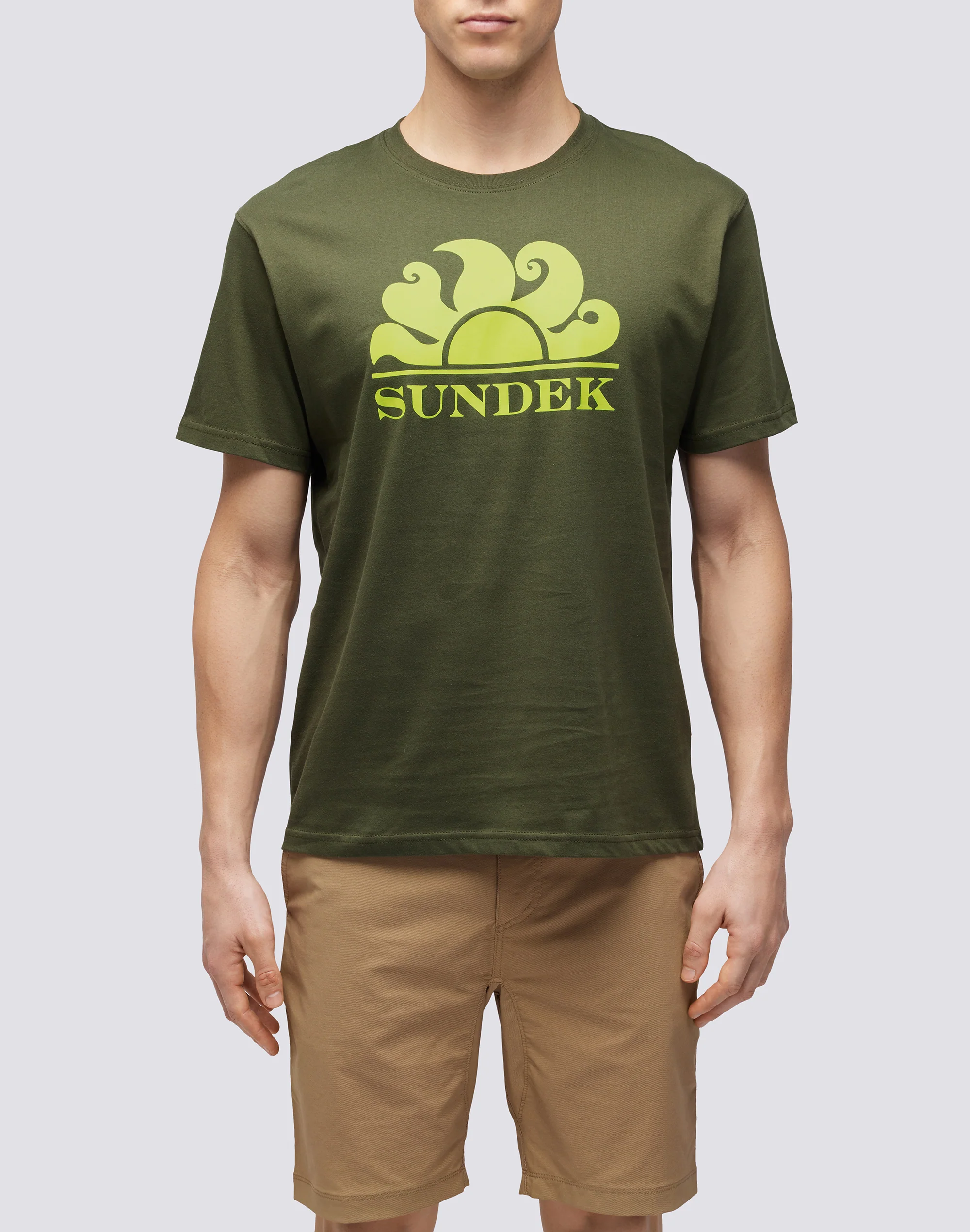 T-SHIRT GIROCOLLO CON STAMPA LOGO