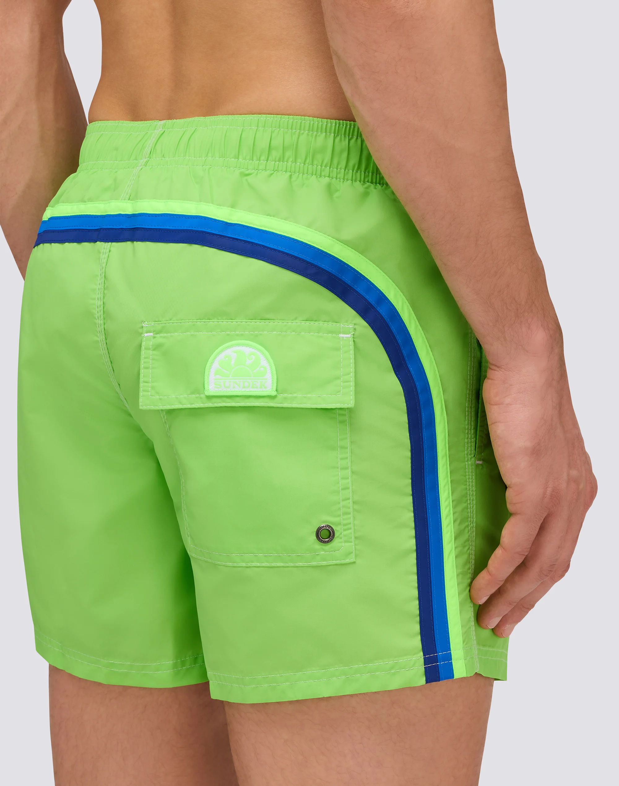 COSTUME DA BAGNO UOMO CORTO VITA ELASTICATA ICONIC TAFFETA - Image 3