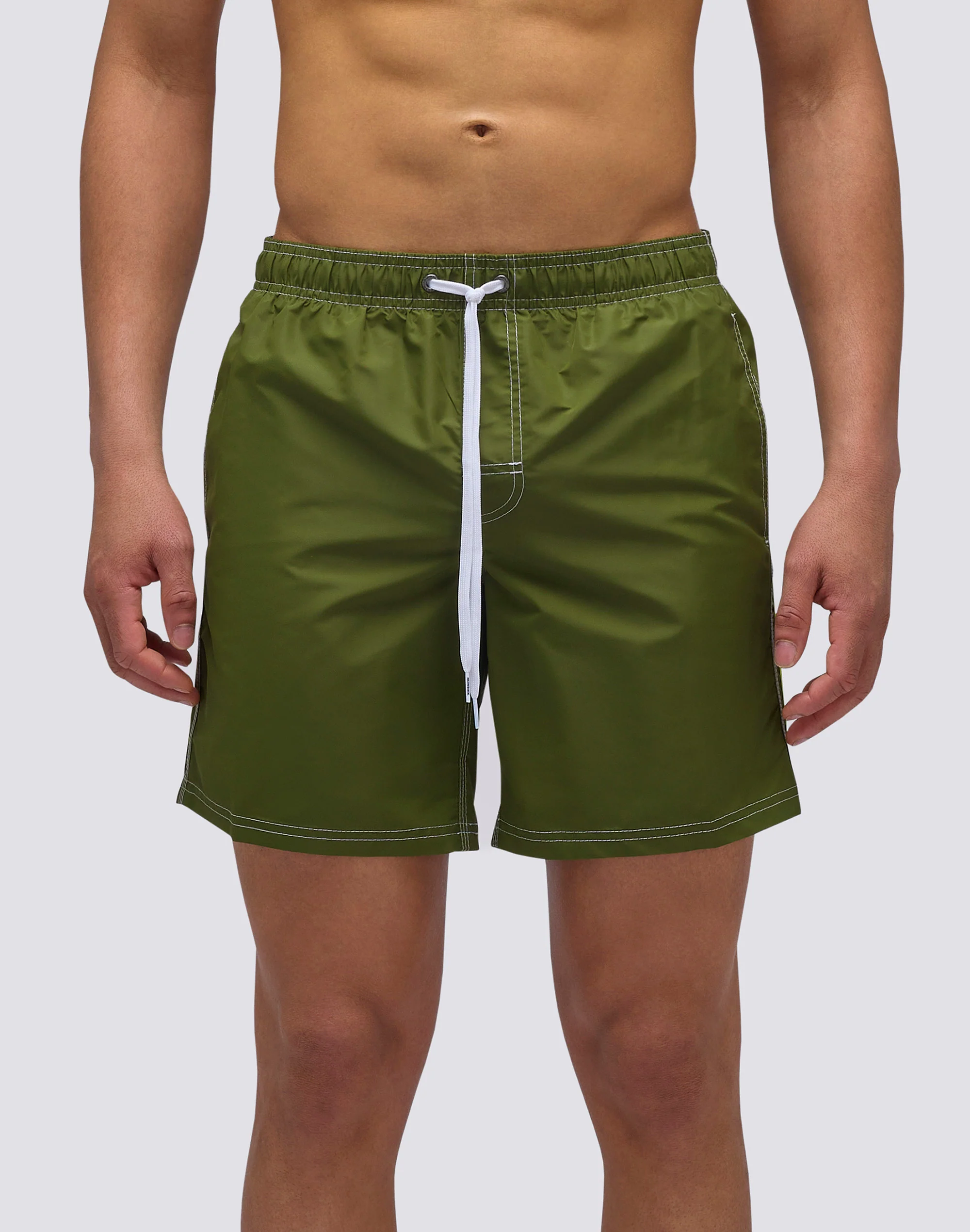COSTUME DA BAGNO LUNGHEZZA MEDIA VITA ELASTICATA ICONIC TAFFETA - Image 2