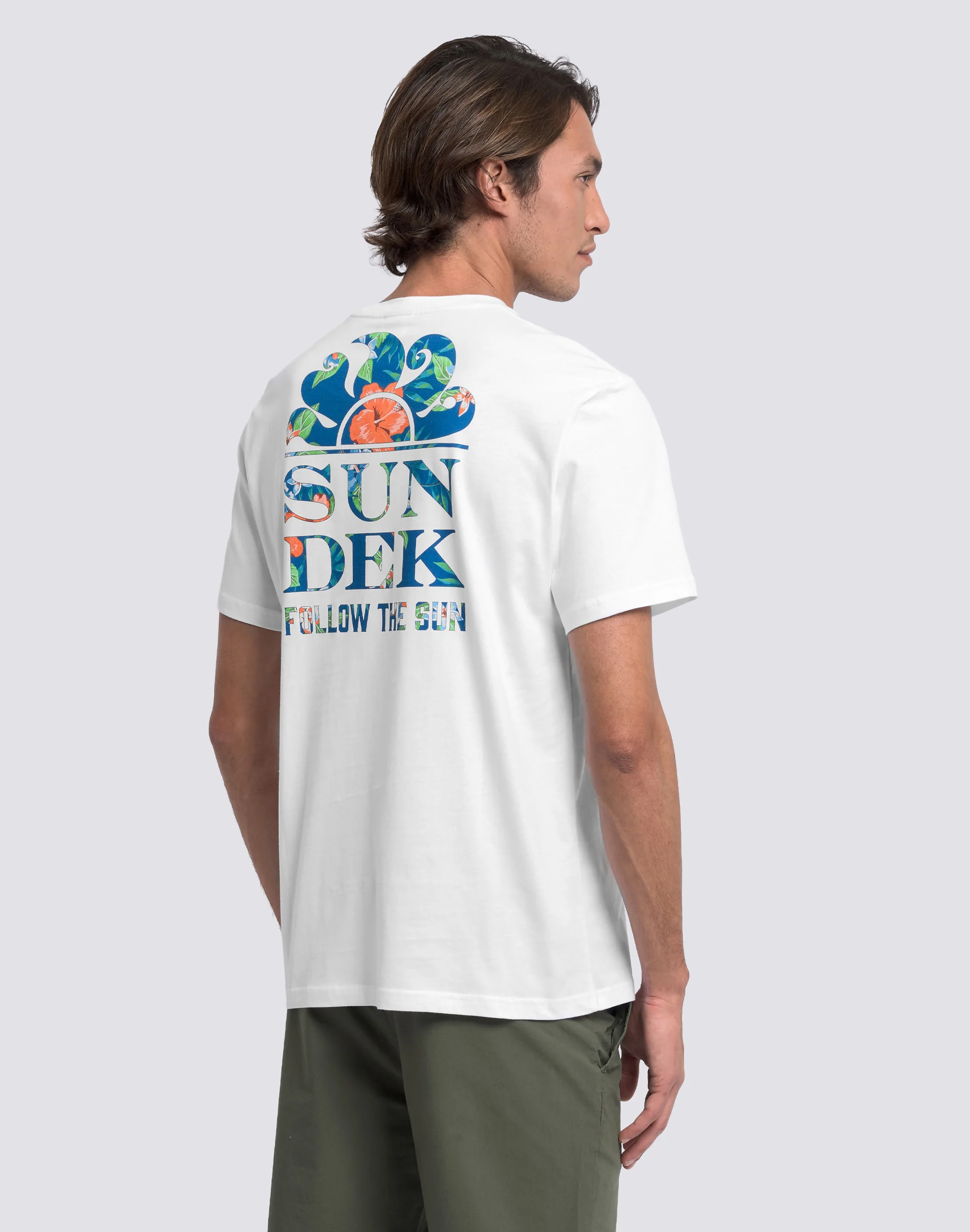T-SHIRT UOMO STAMPA BLISS PRINT SUNDEK FOLLOW THE SUN - Image 5