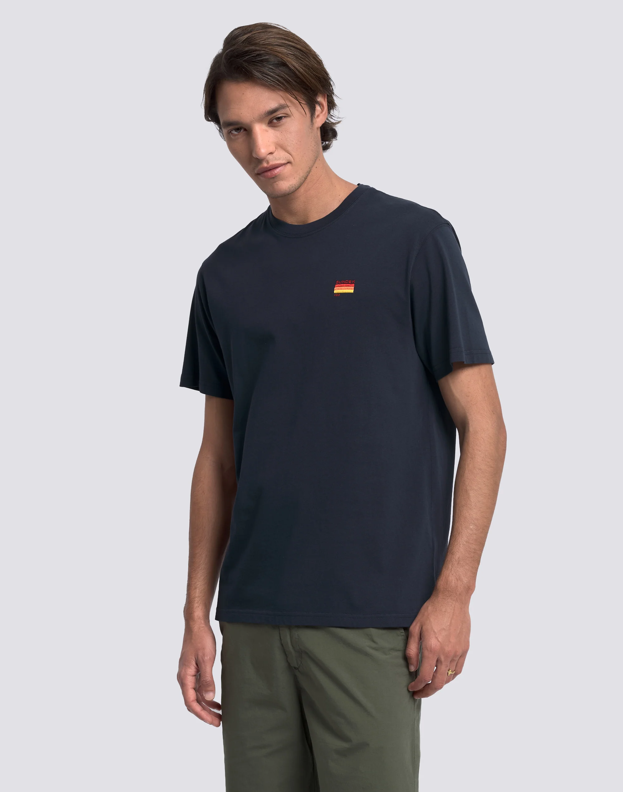 T-SHIRT CON RICAMO TRICOLORE - Image 4