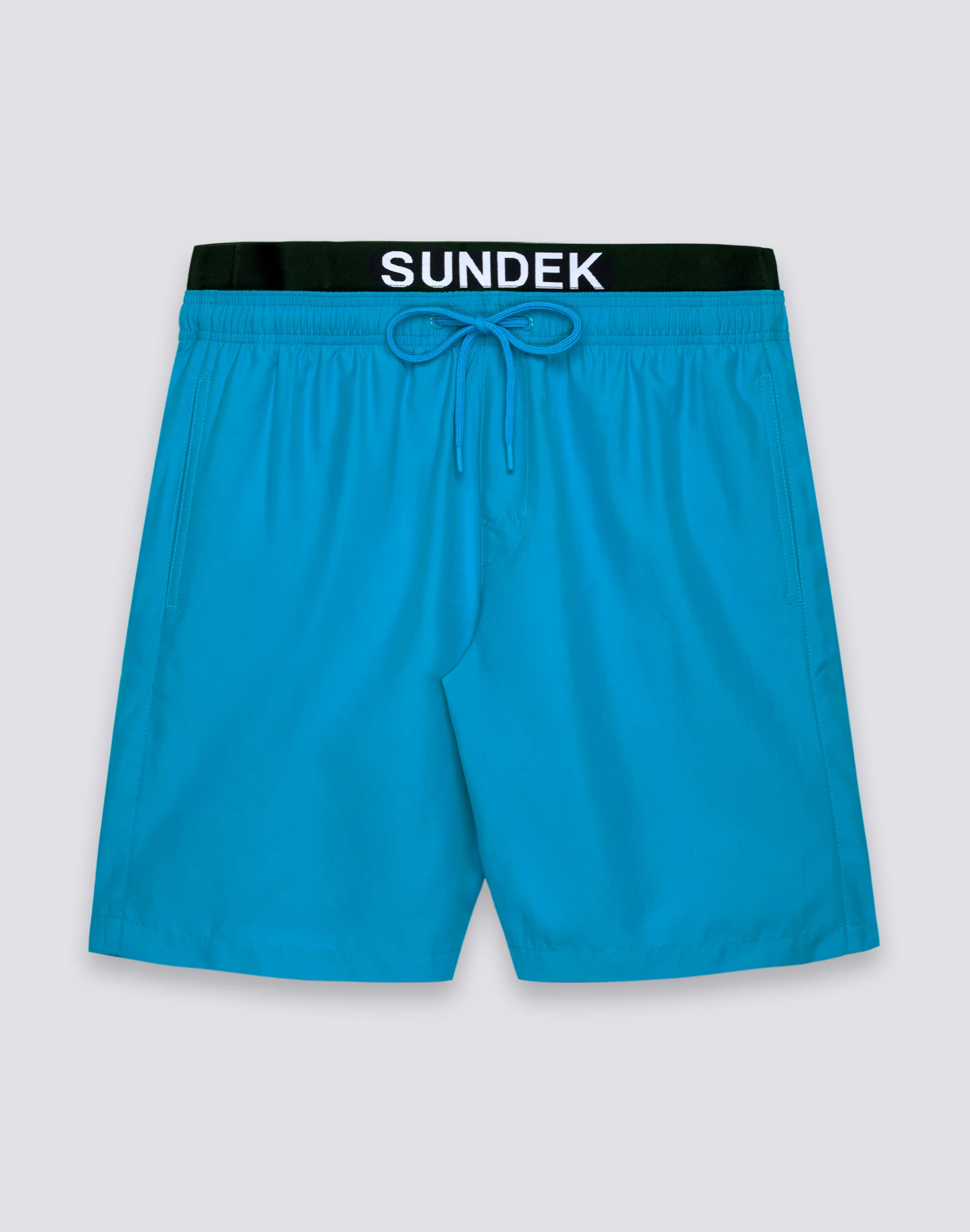 COSTUME DA BAGNO UOMO LUNGO VITA ELASTICATA CON ELASTICO LOGO