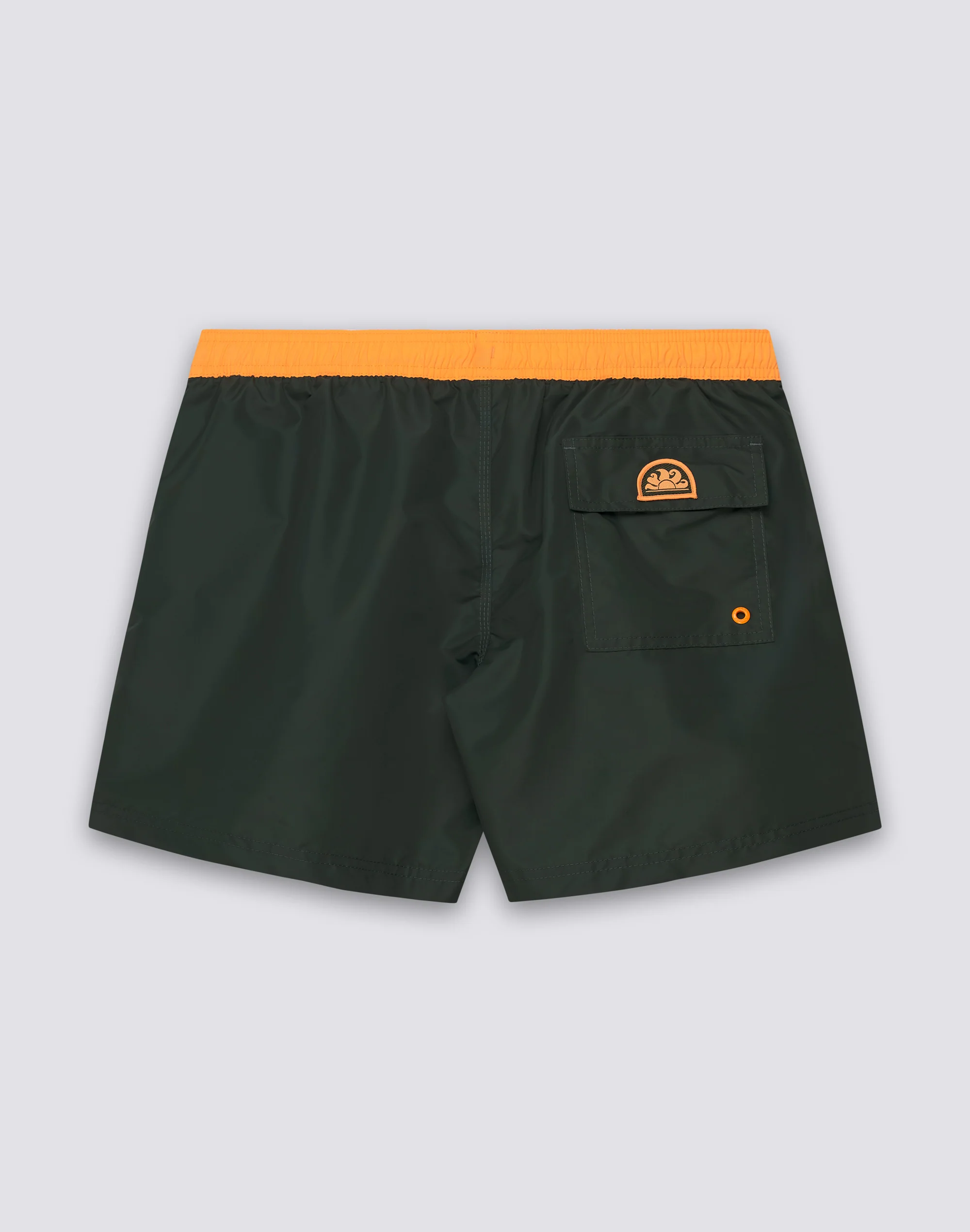 COSTUME DA BAGNO UOMO CORTO VITA ELASTICATA ICONIC TAFFETA CON PIPING A CONTRASTO - Image 2