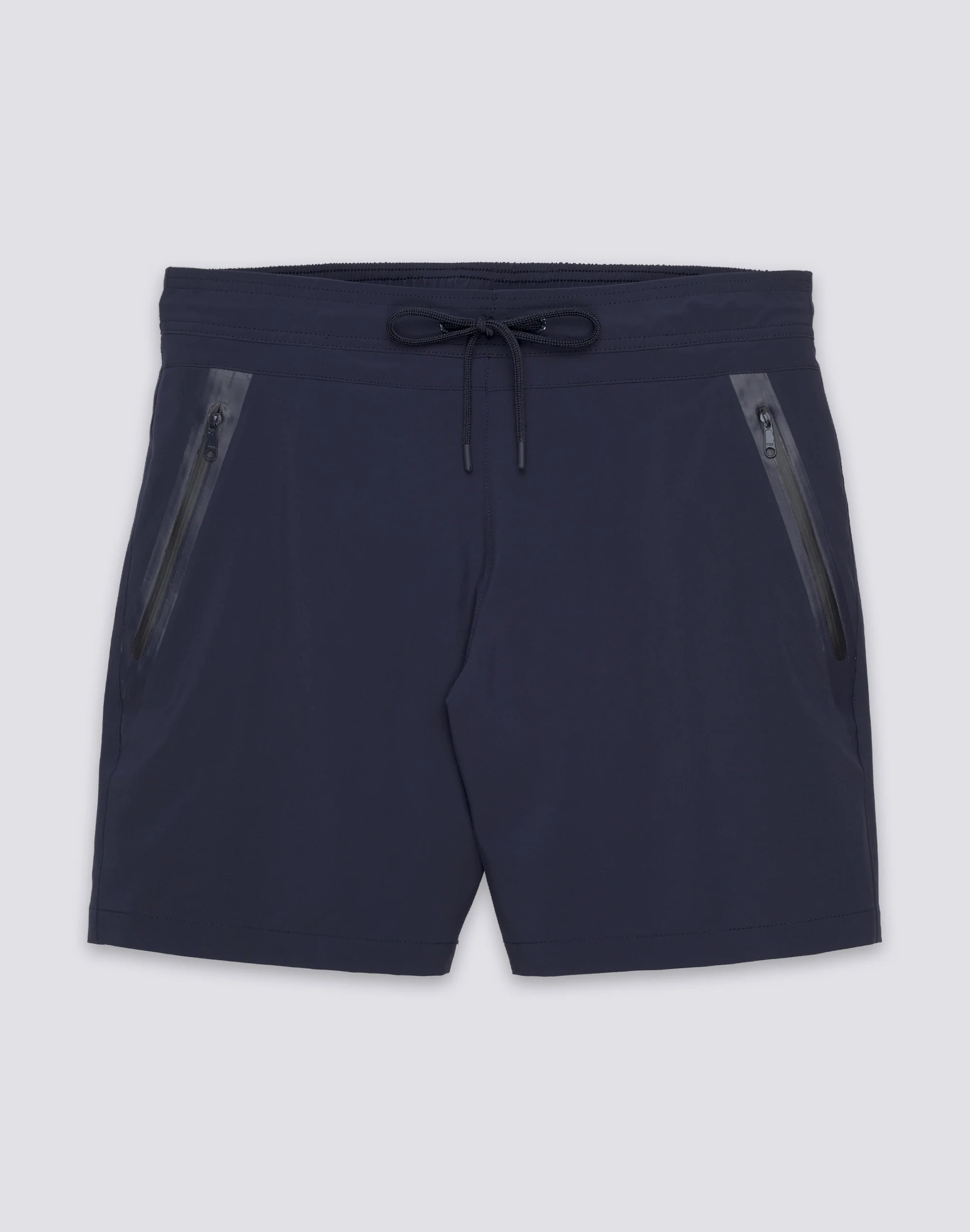 COSTUME DA BAGNO UOMO LUNGHEZZA MEDIA VITA SEMI ELASTICATA STRETCH CON TASCA TERMOSALDATA