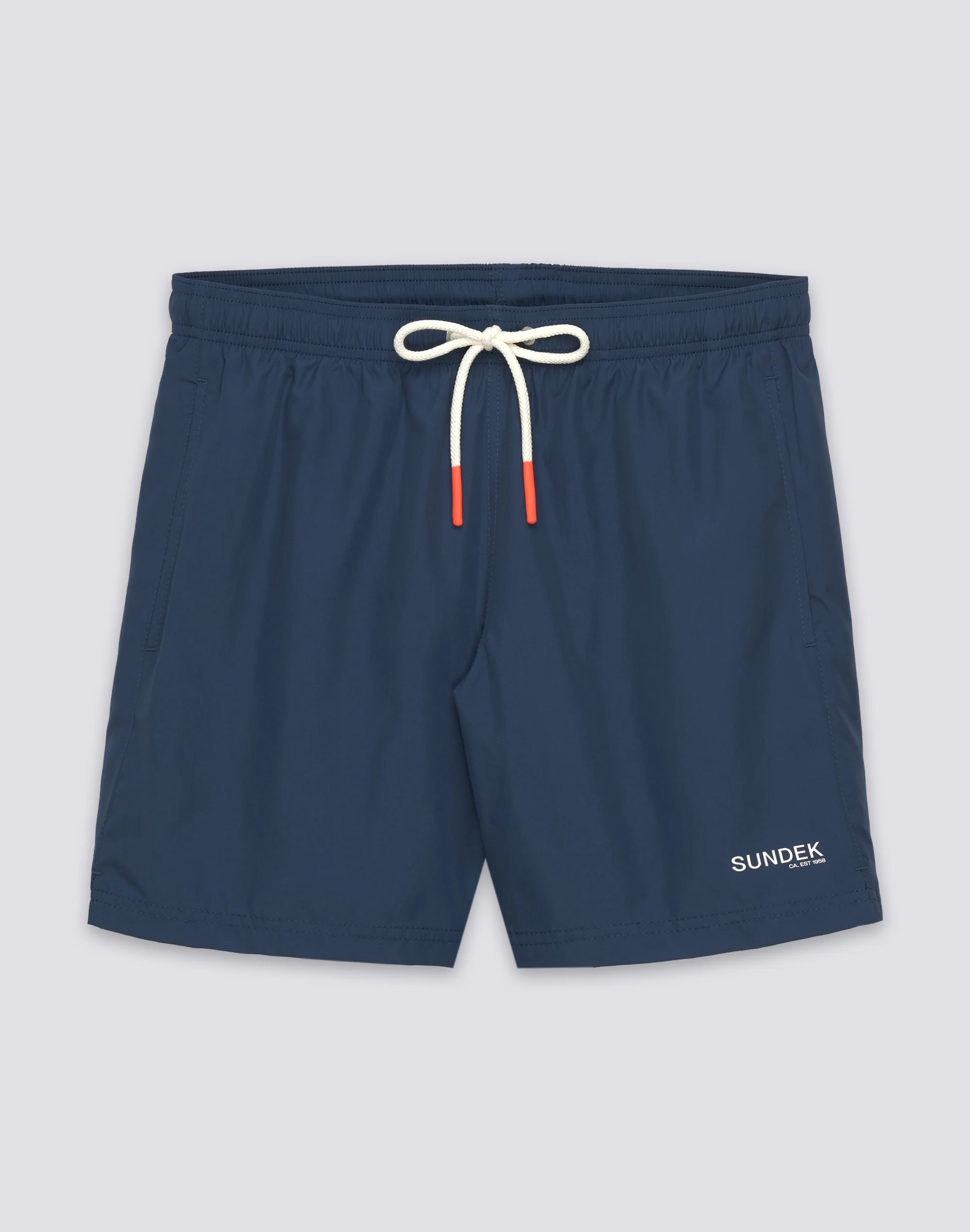 COSTUME DA BAGNO UOMO MEDIO VITA ELASTICATA IN POLESTERE RICICLATO REPREVE® CON DETTAGLIO TRICOLORE
