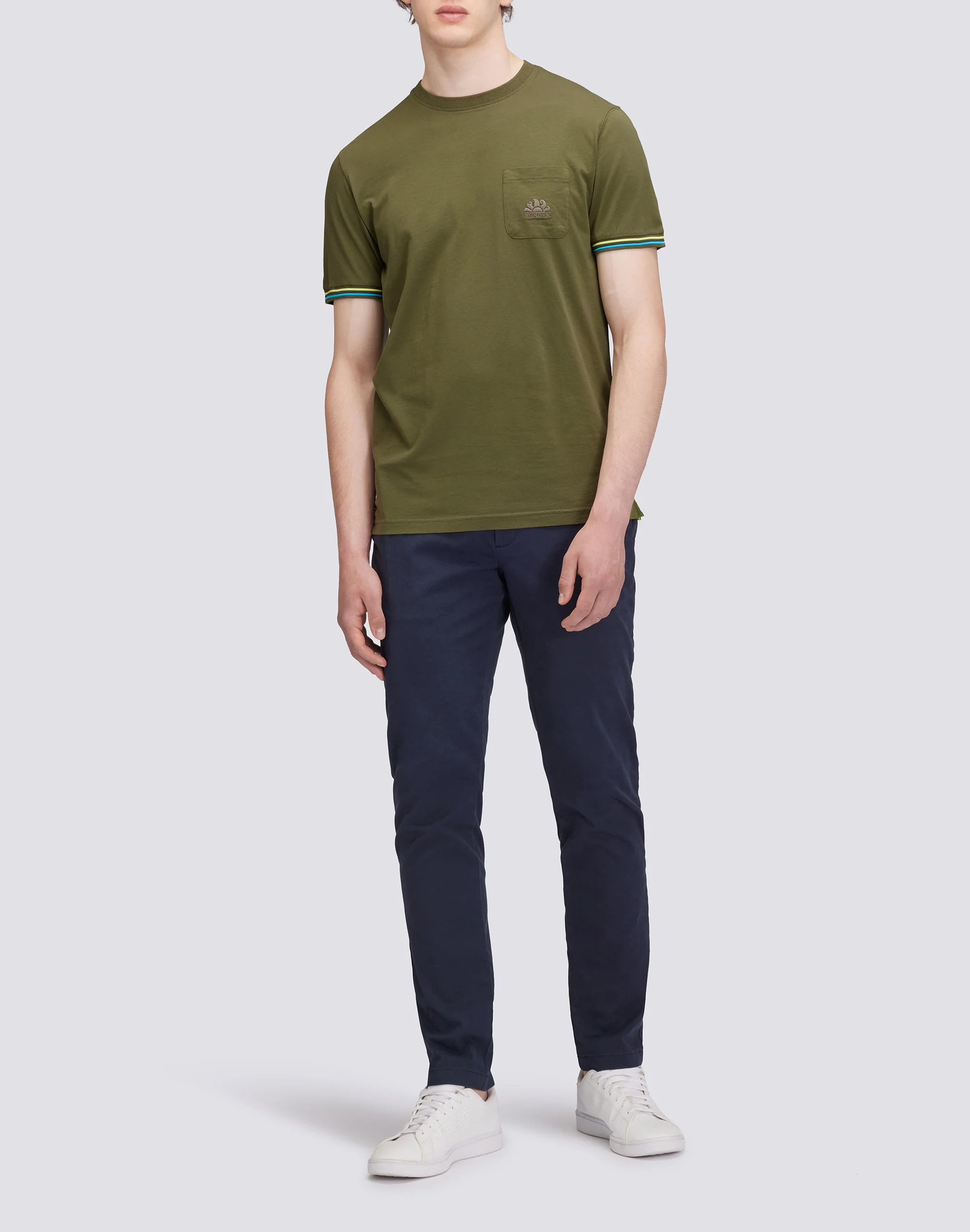 T-SHIRT FINN GIROCOLLO CON TASCHINO - Image 4
