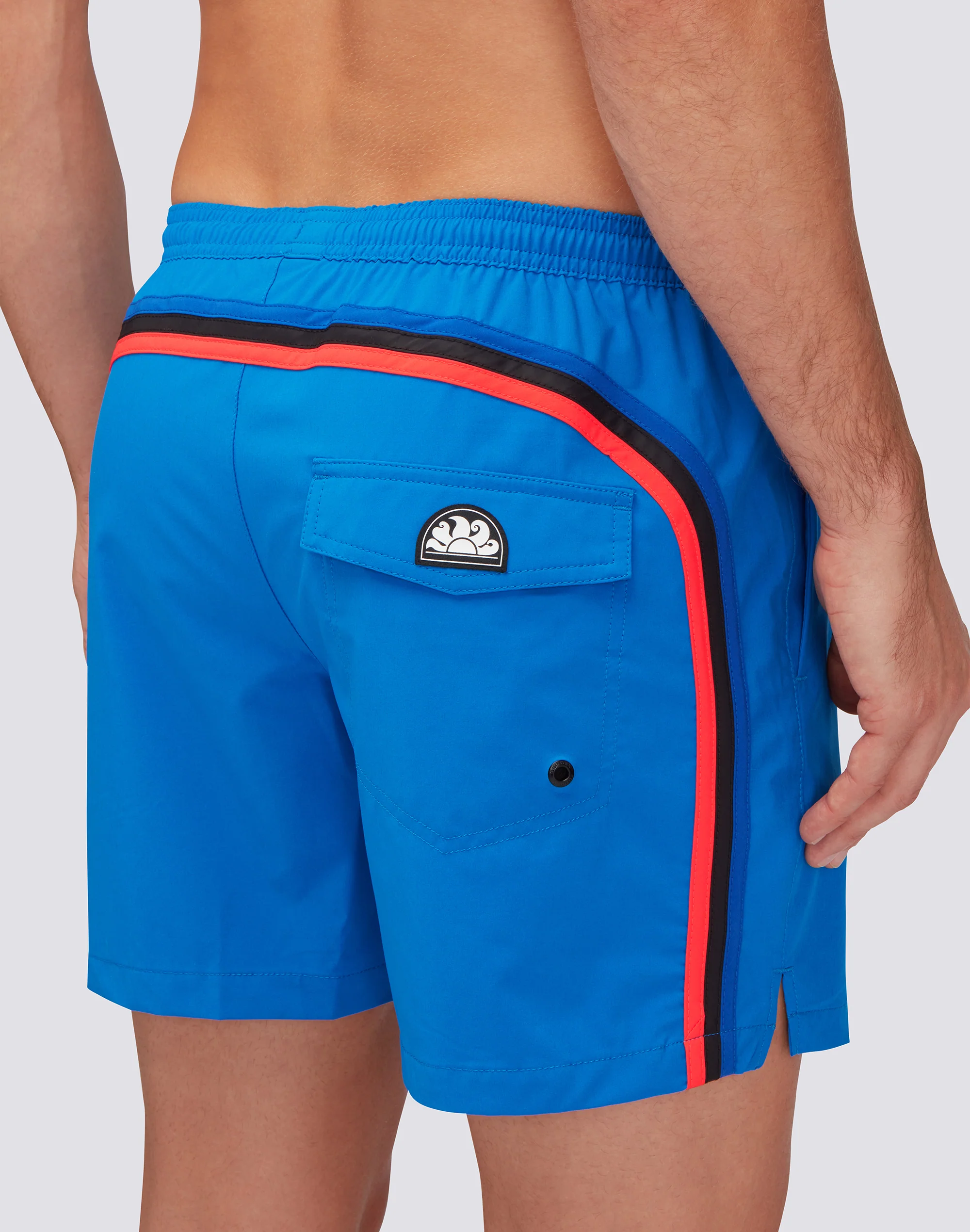 COSTUME DA BAGNO CON TESSUTO STRETCH A VITA ELASTICATA E CON CUSTODIA REMOVIBILE - Image 4
