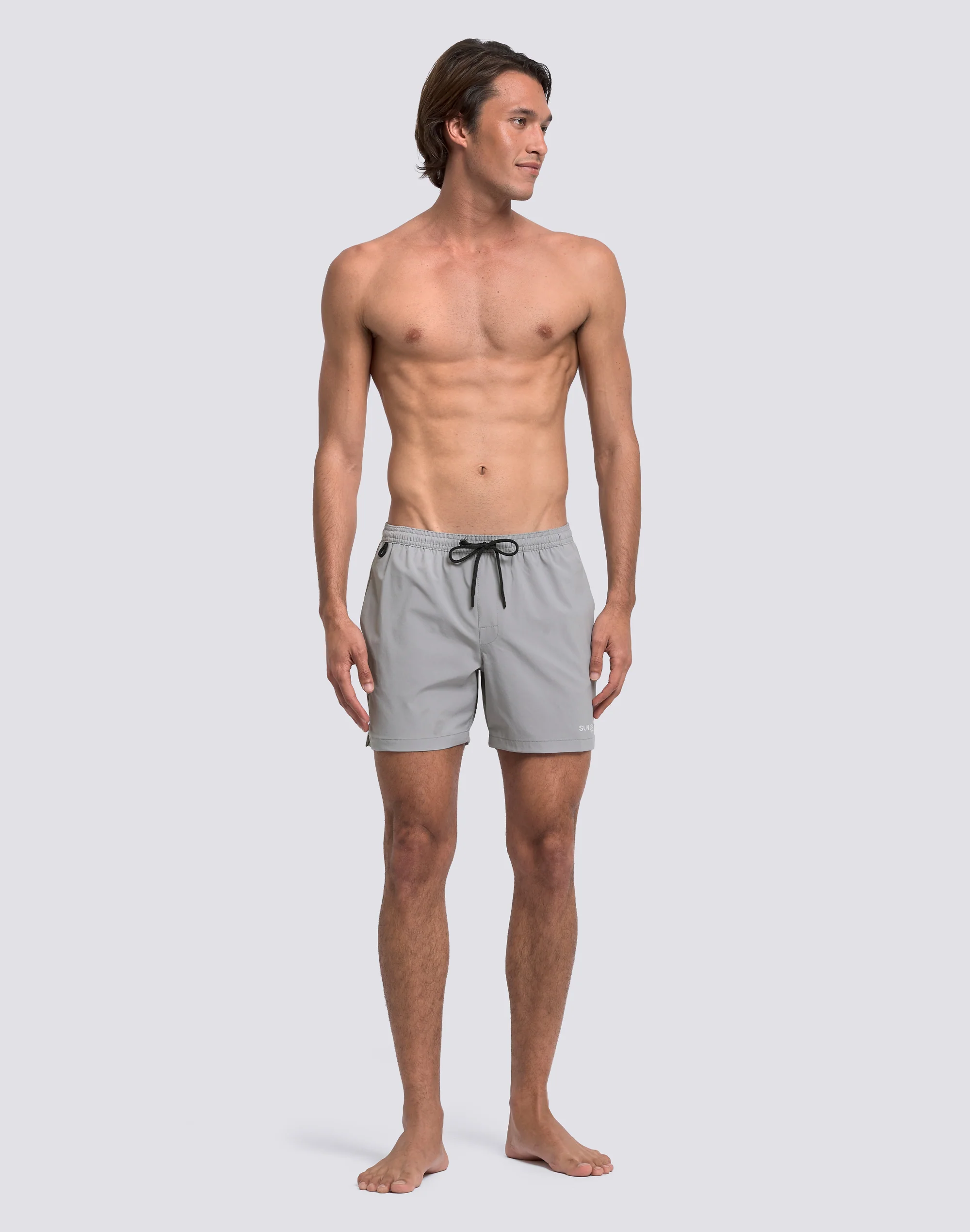 COSTUME DA BAGNO UOMO CON TESSUTO STRETCH A VITA ELASTICATA E CON CUSTODIA REMOVIBILE - Image 4