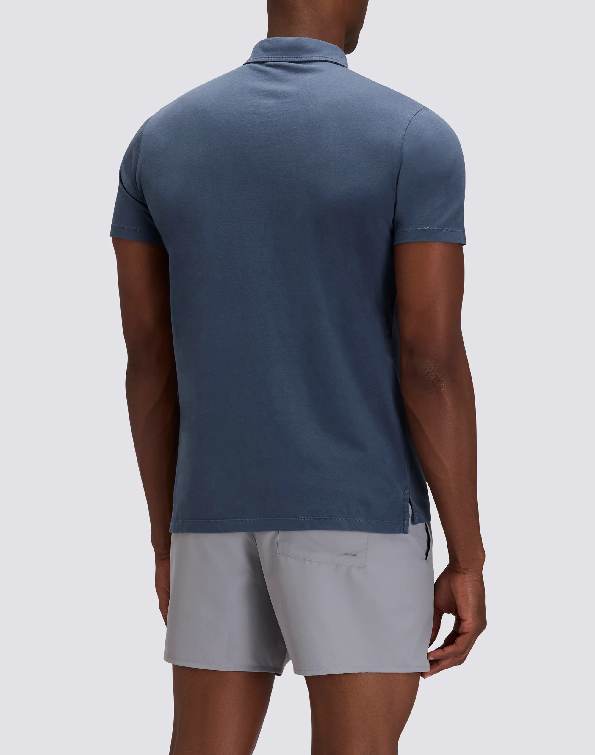 T-SHIRT UOMO TINTO CAPO IN STILE POLO - Image 2