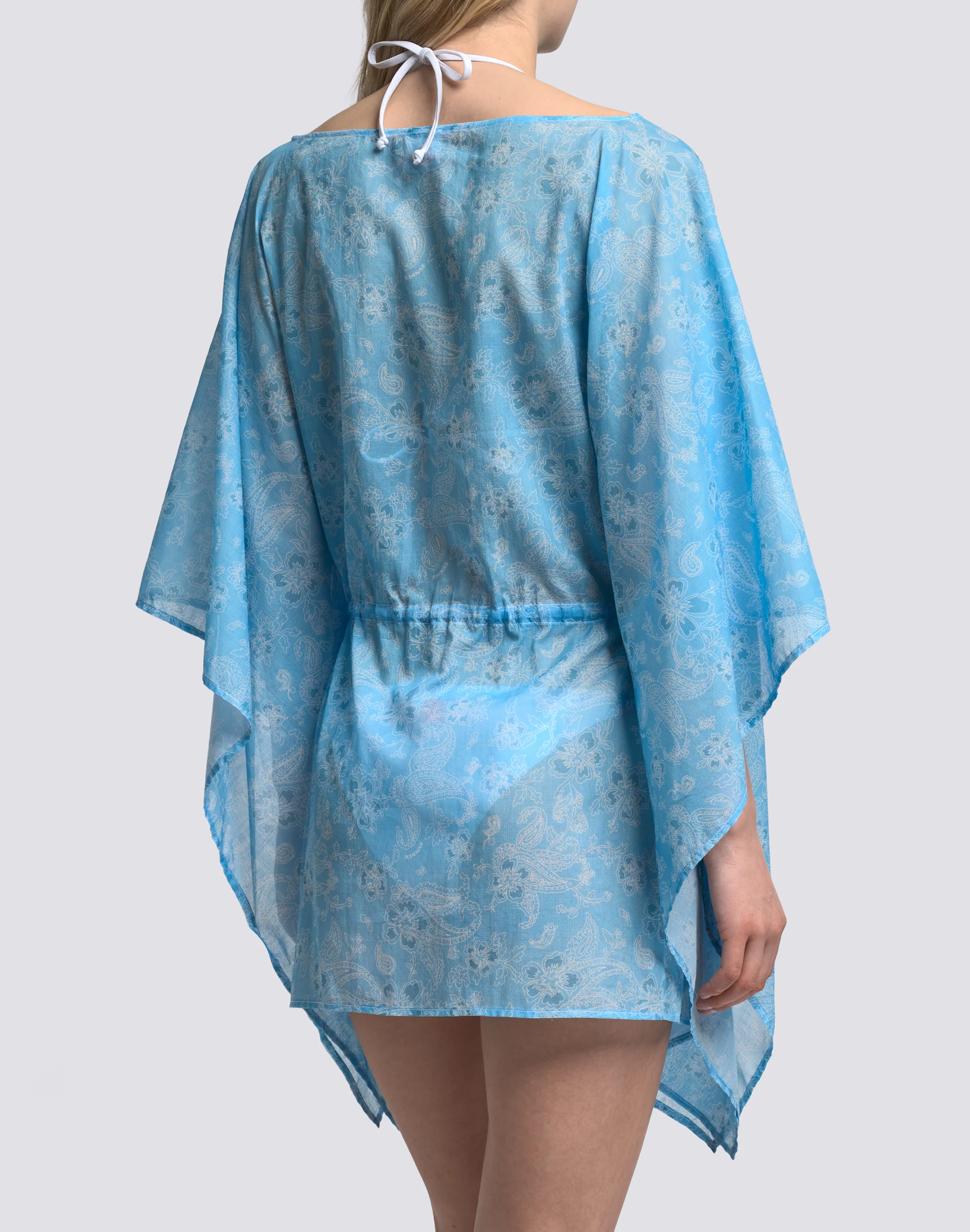 ABITO DONNA A FARFALLA FANTASIA HIBI PAISLEY - Image 4