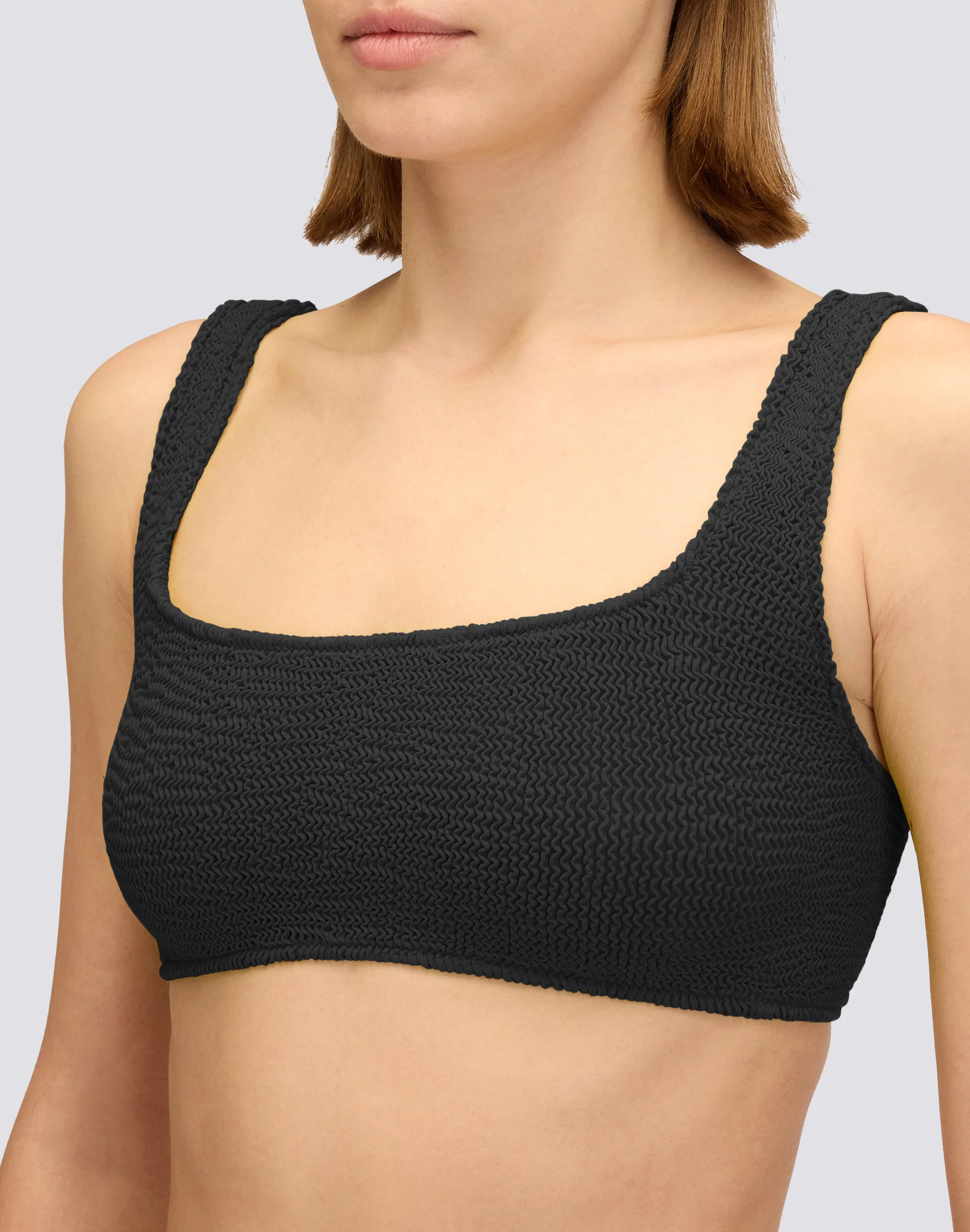 TOP BRA IN TESSUTO GOFFRATO - Image 3