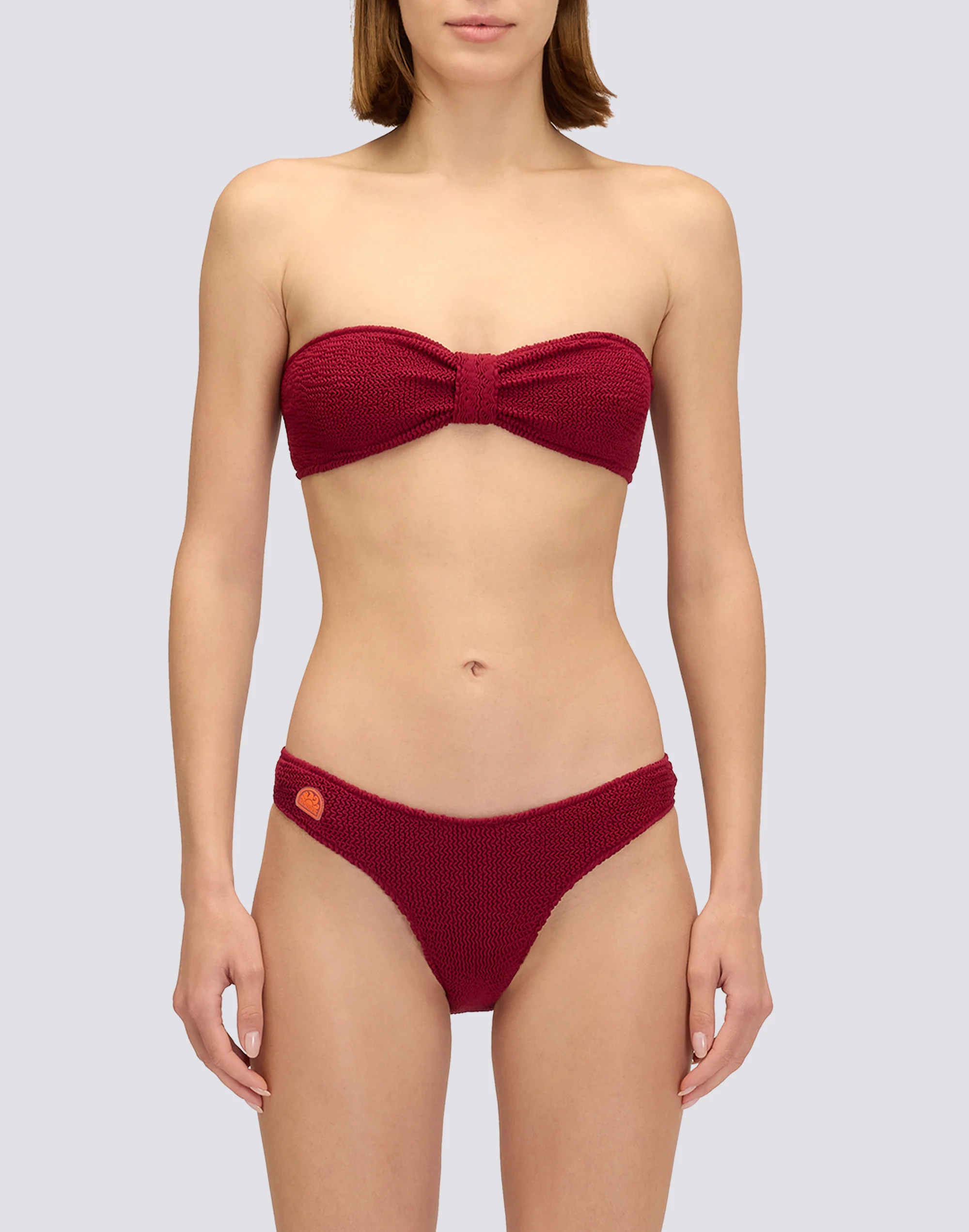SLIP CULOTTE IN TESSUTO GOFFRATO - Image 2