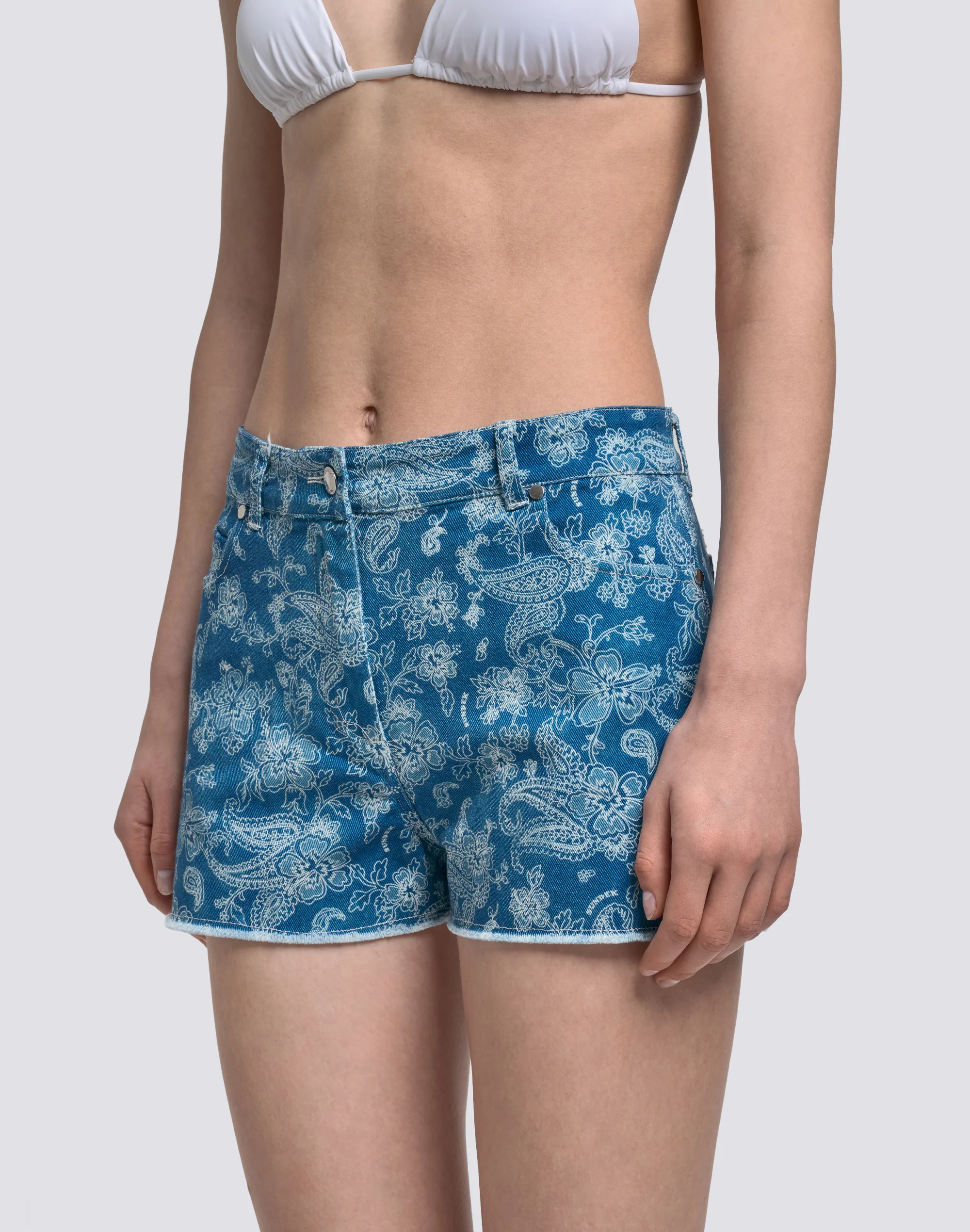 SHORTS DONNA FANTASIA HIBI PAISLEY - Image 4