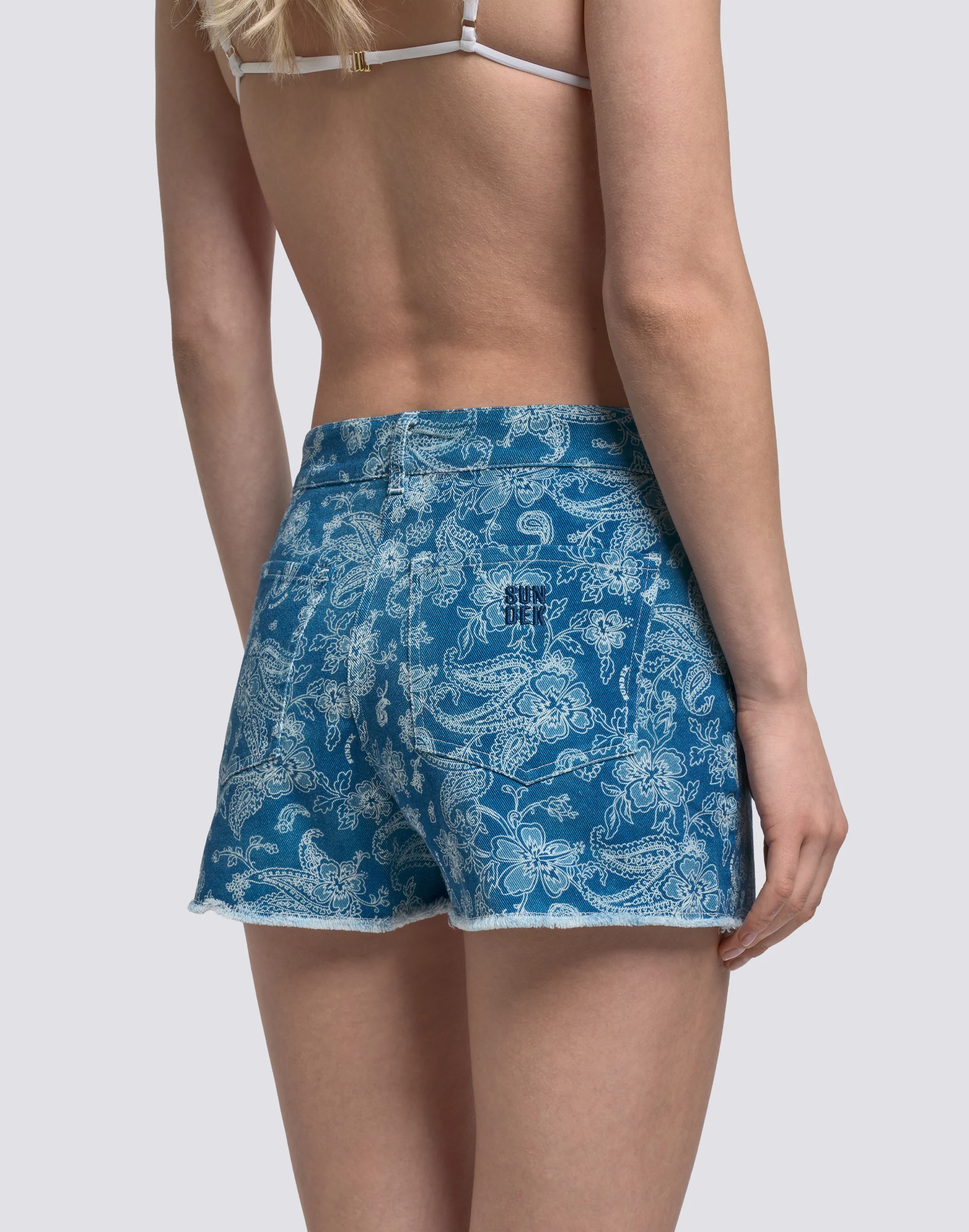 SHORTS DONNA FANTASIA HIBI PAISLEY - Image 5