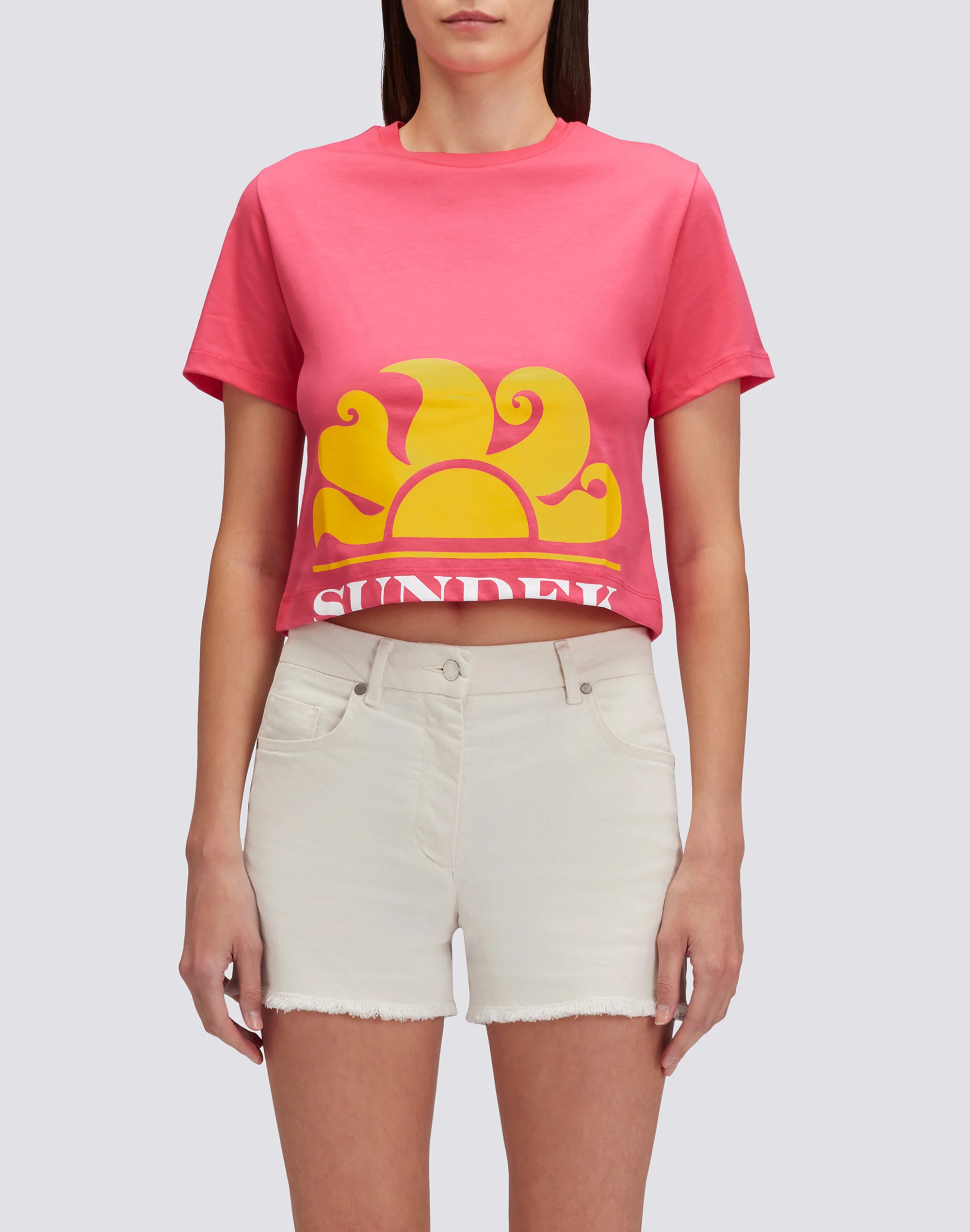T-SHIRT CROP DONNA