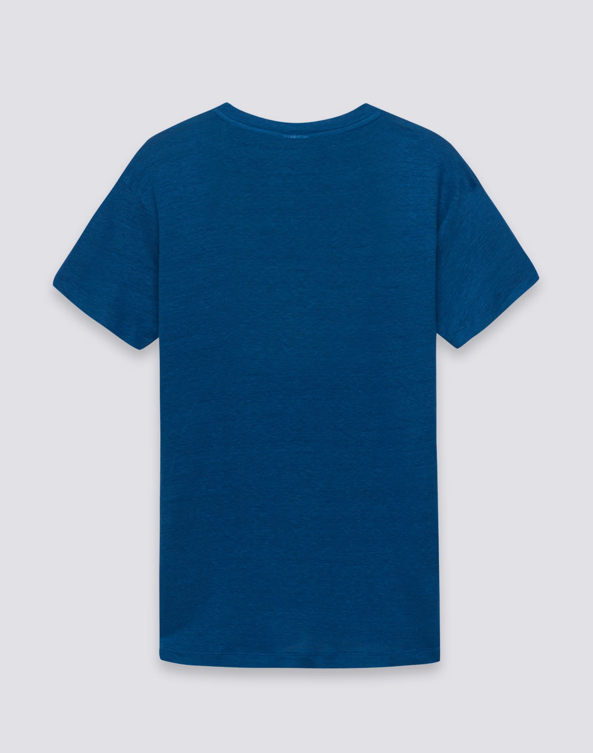 T-SHIRT DONNA A MEZZE MANICHE IN LINO - Image 2